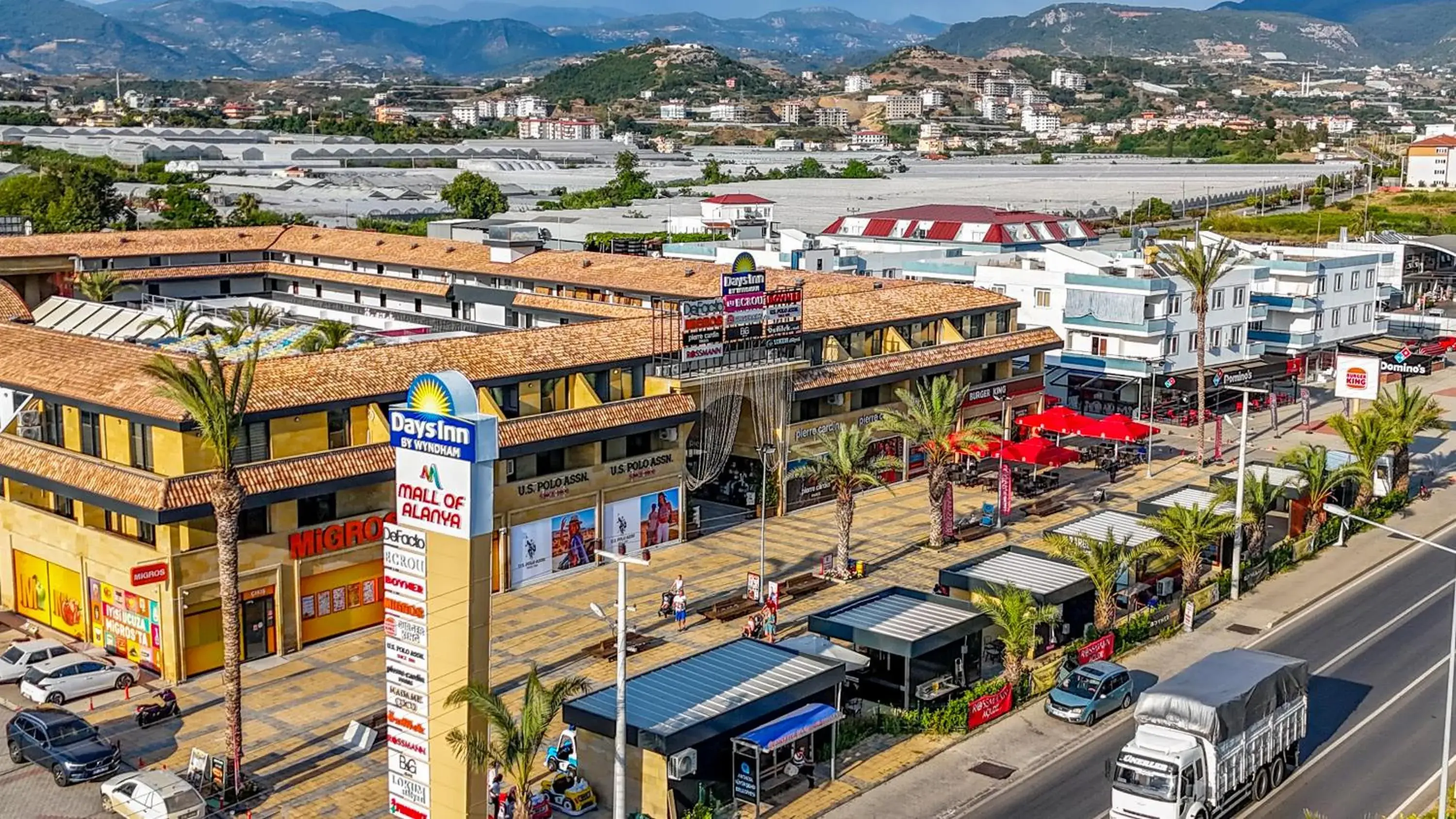 Bird's eye view in Days Inn by Wyndham Alanya Bird's eye view in Days Inn by Wyndham Alanya