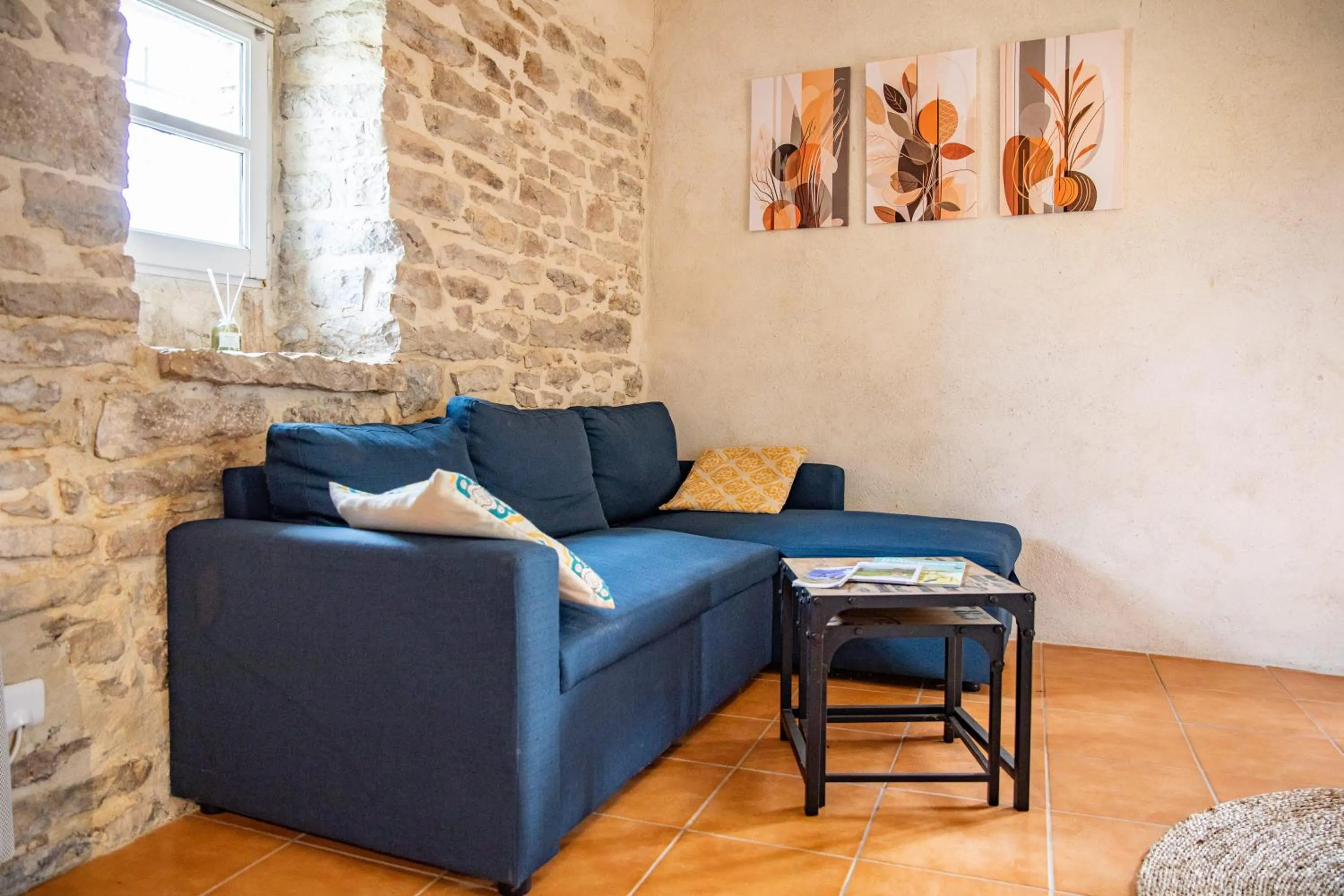 Living room in Mas De Baumes