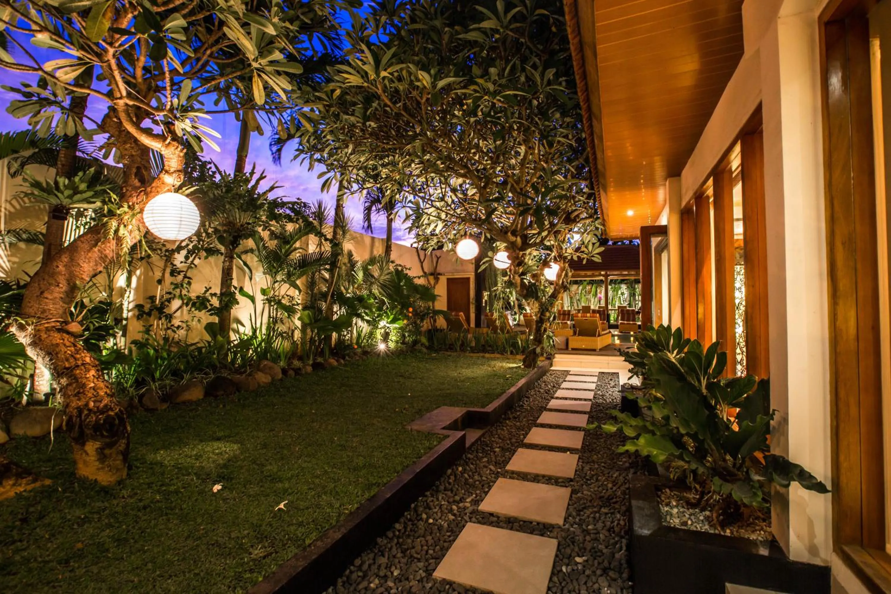 Natural landscape in Villa Seriska Dua Sanur with Private Pool
