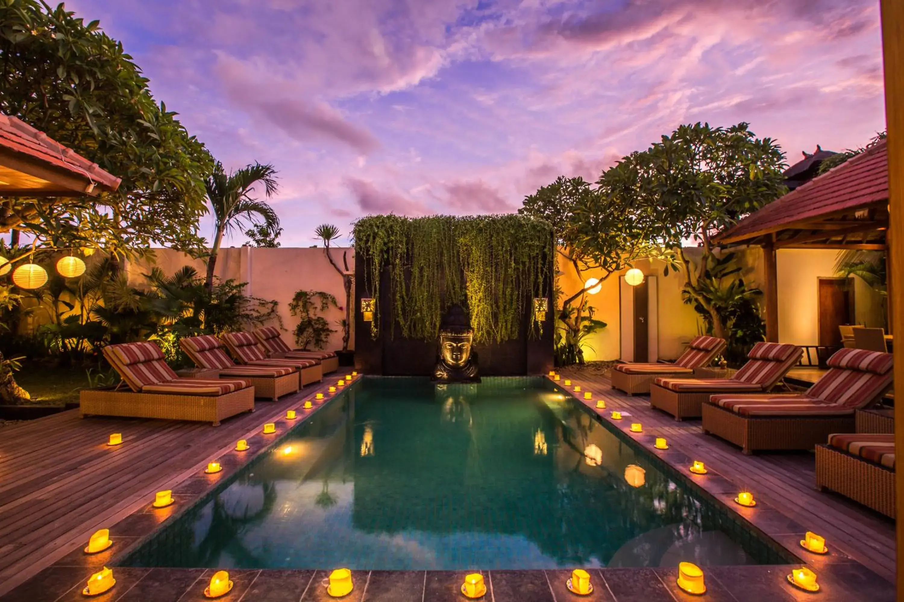 Four-Bedroom Villa with Private Pool with Free Airport Pick Up and Floating Breakfast in Villa Seriska Dua Sanur with Private Pool Four-Bedroom Villa with Private Pool with Free Airport Pick Up and Floating Breakfast in Villa Seriska Dua Sanur with Private Pool