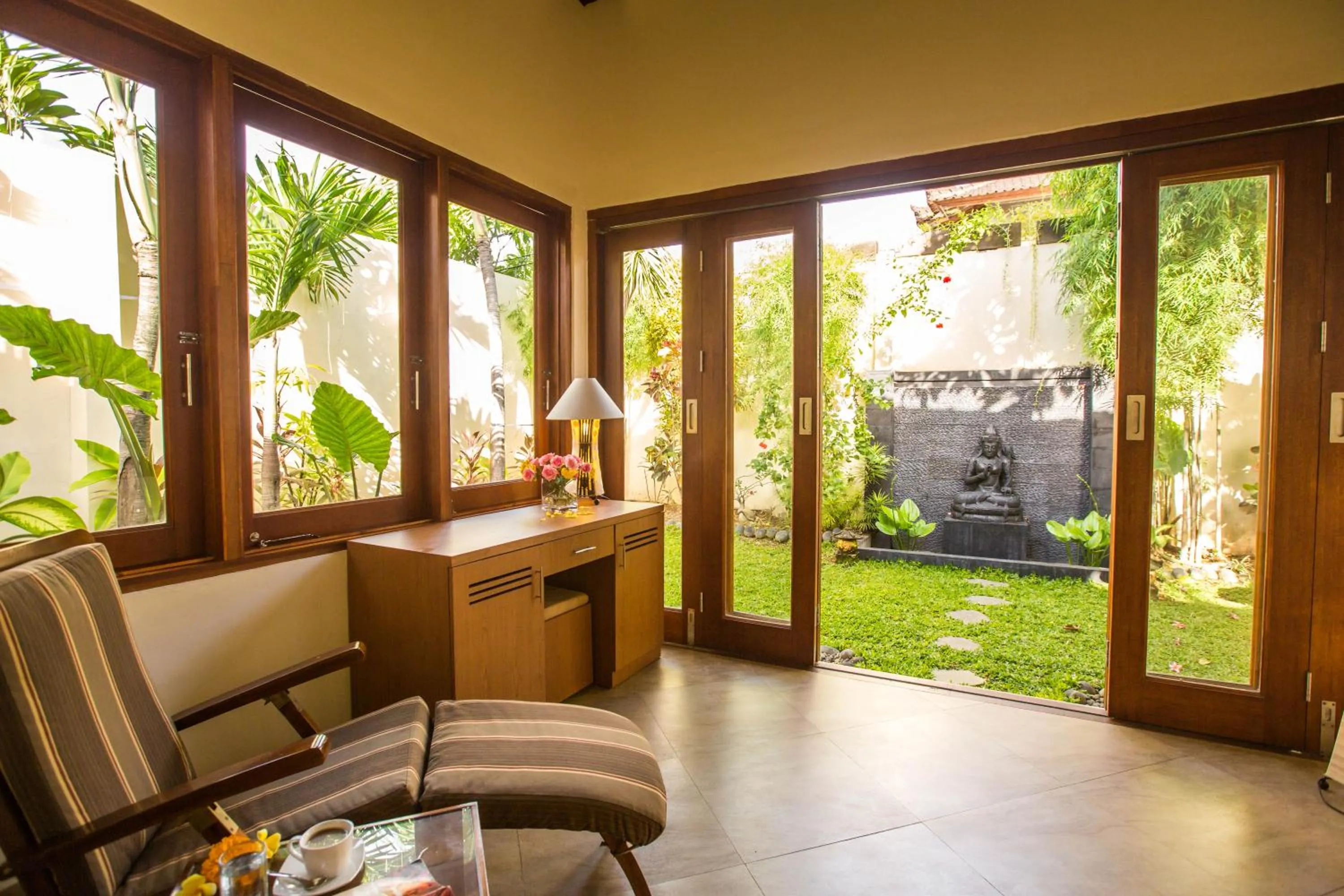 Garden view in Villa Seriska Dua Sanur with Private Pool
