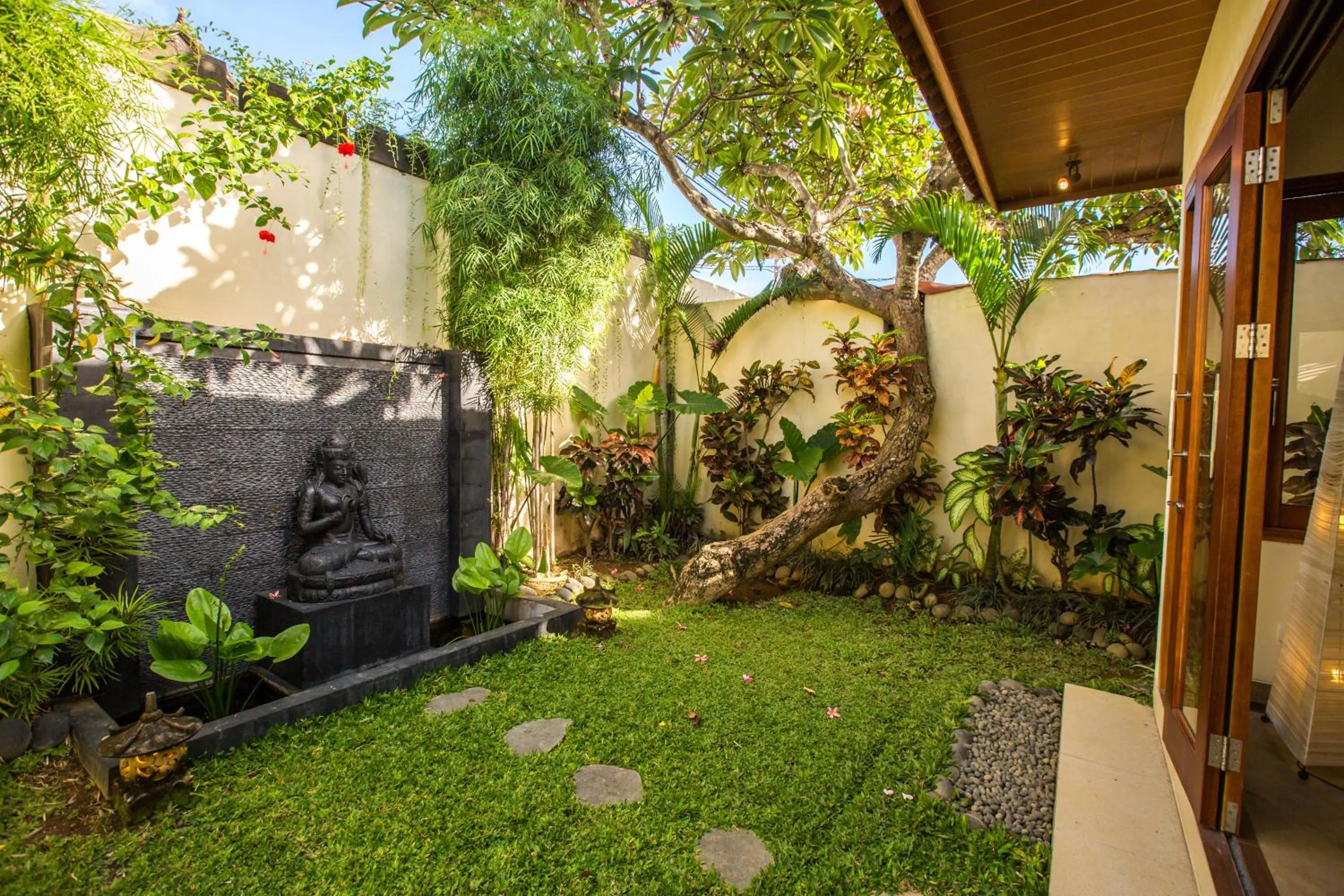 Natural landscape in Villa Seriska Dua Sanur with Private Pool