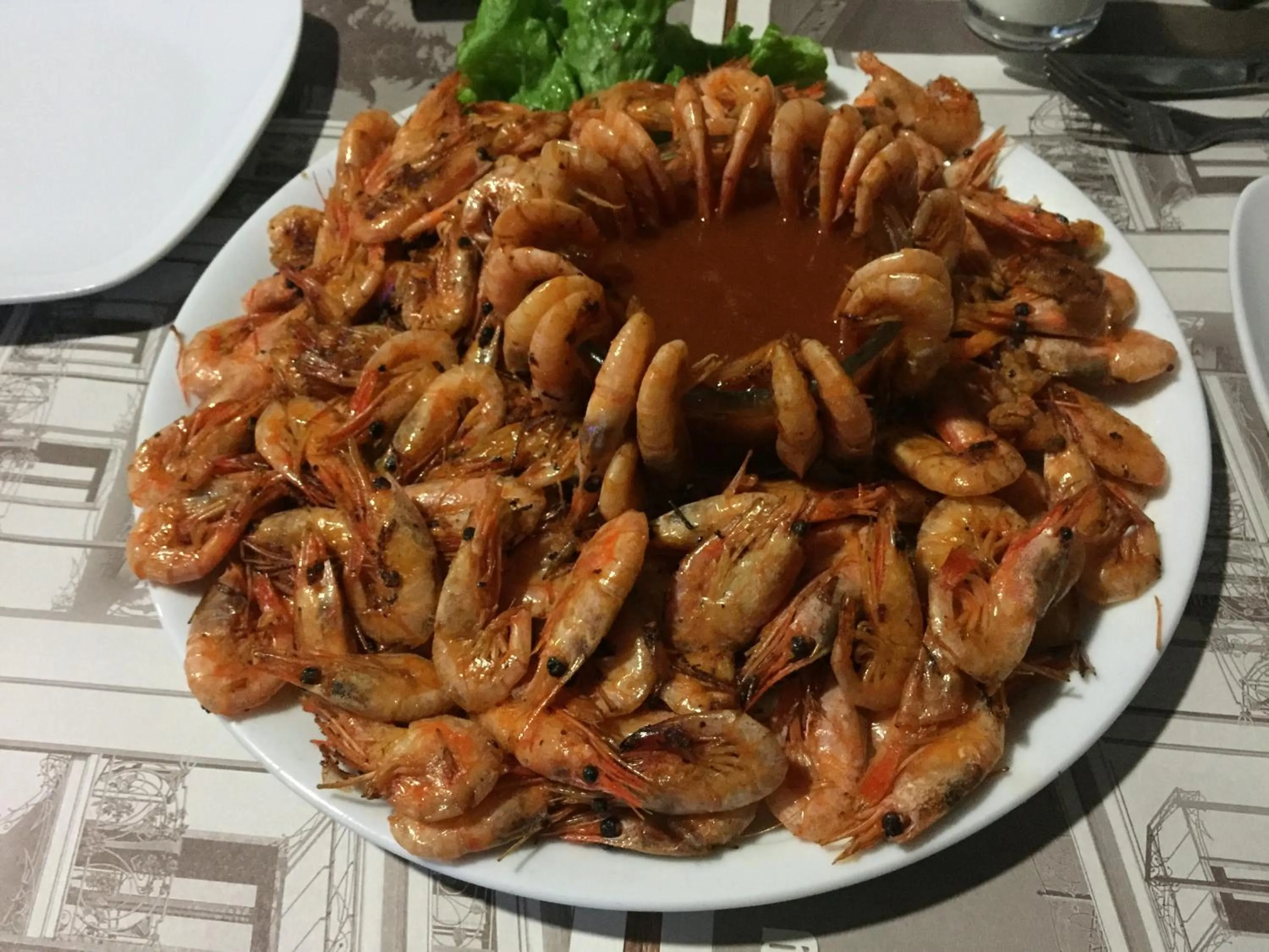 Food close-up in Milano Hotel