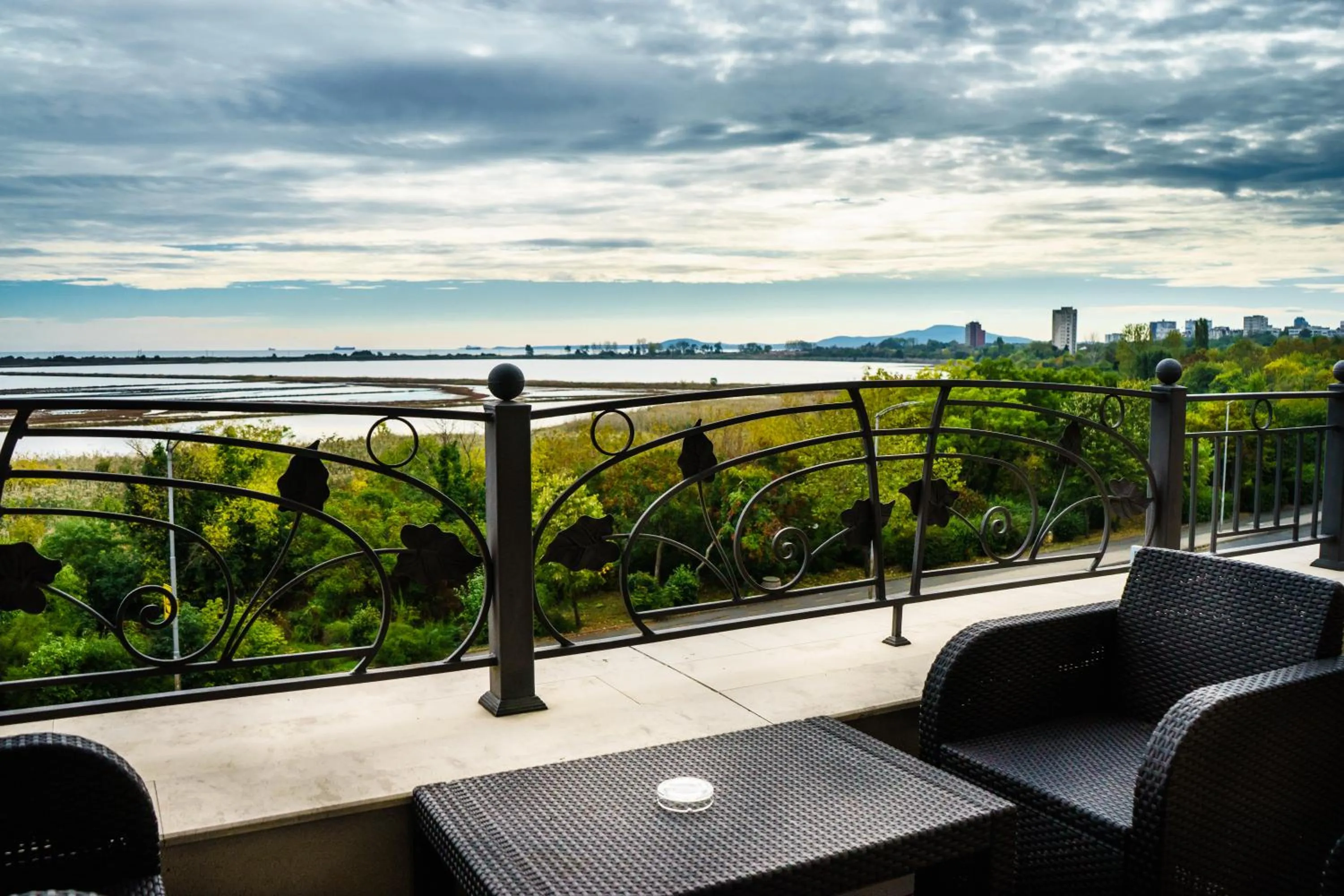 Balcony/Terrace in Milano Hotel
