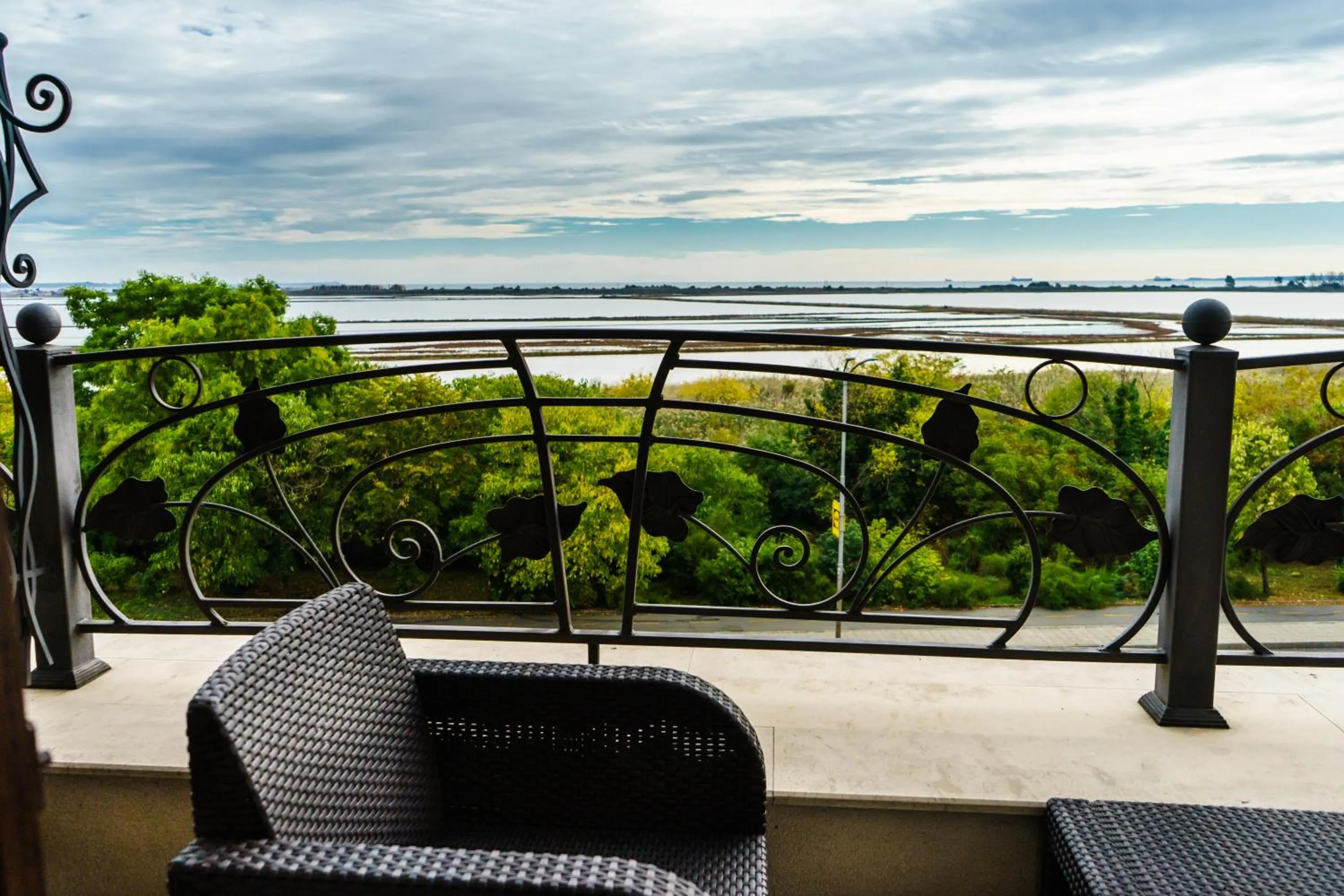 Balcony/Terrace in Milano Hotel