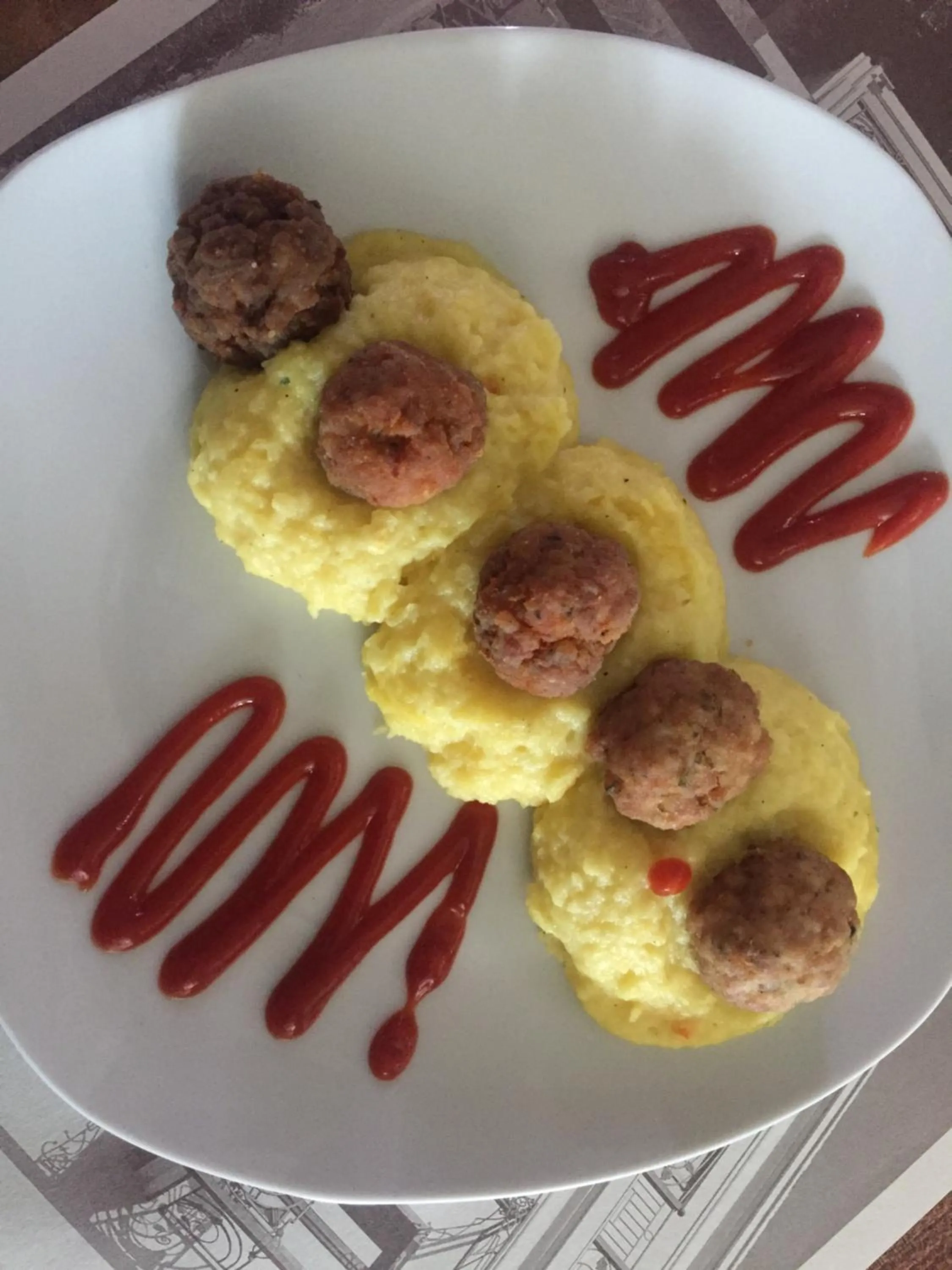 Food close-up in Milano Hotel