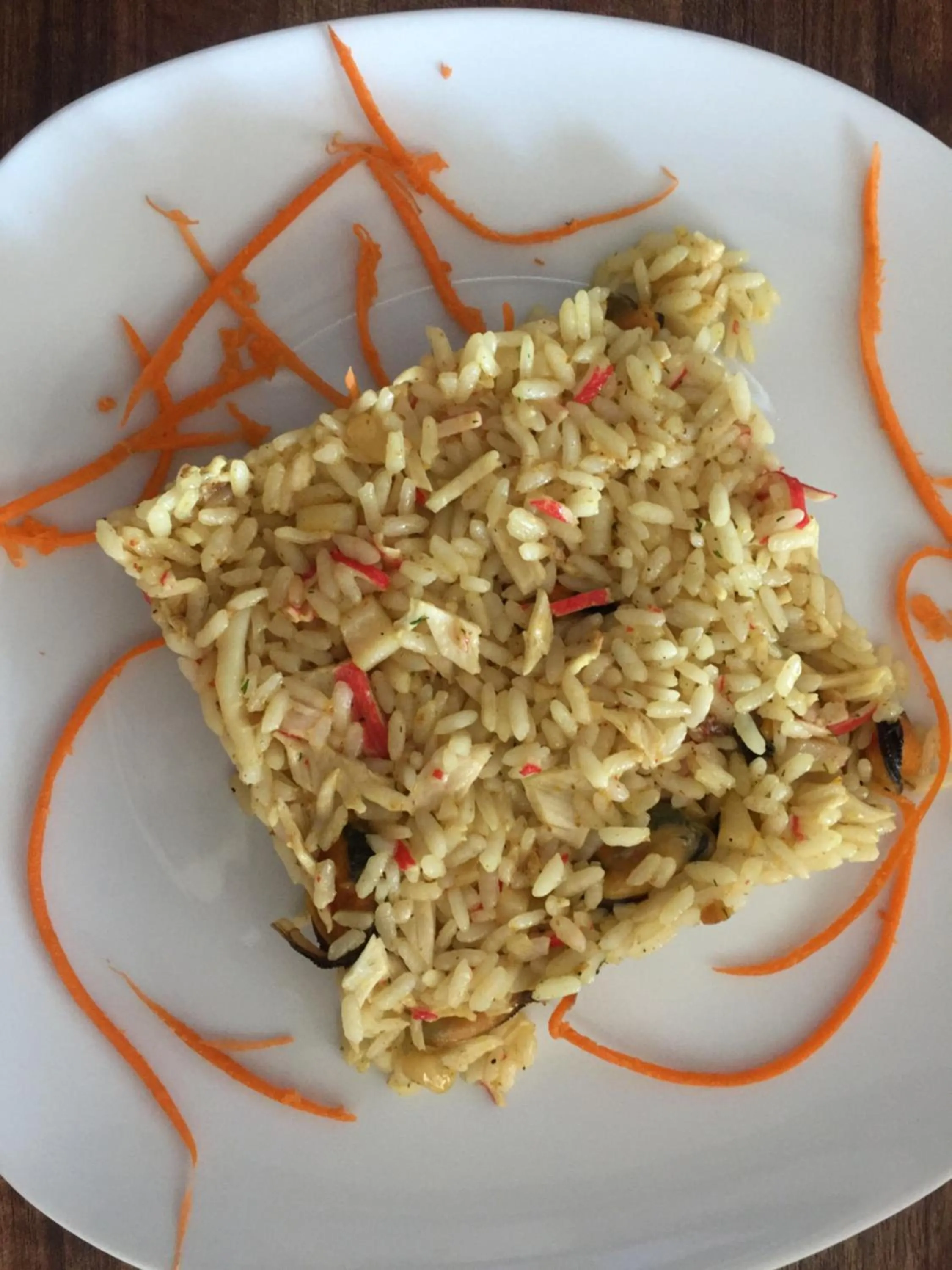 Food close-up in Milano Hotel