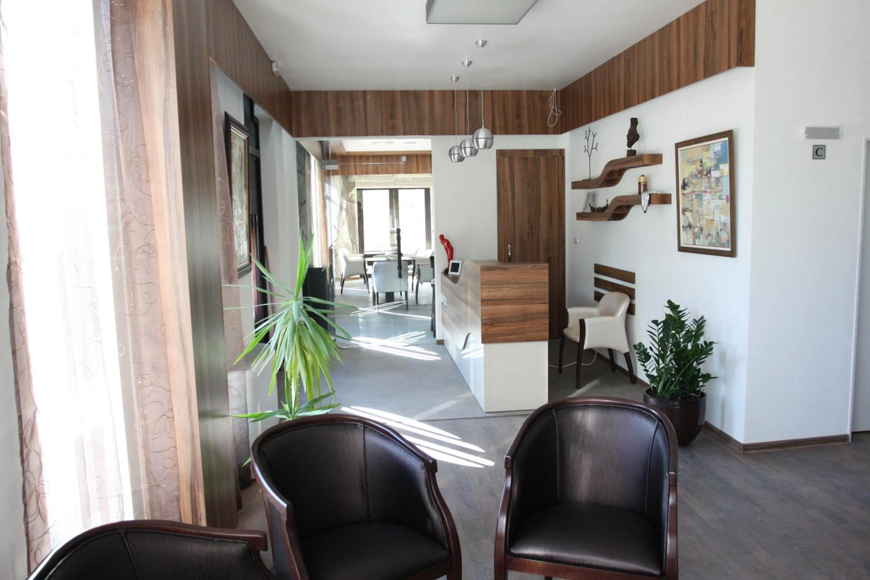 Lobby or reception in Milano Hotel