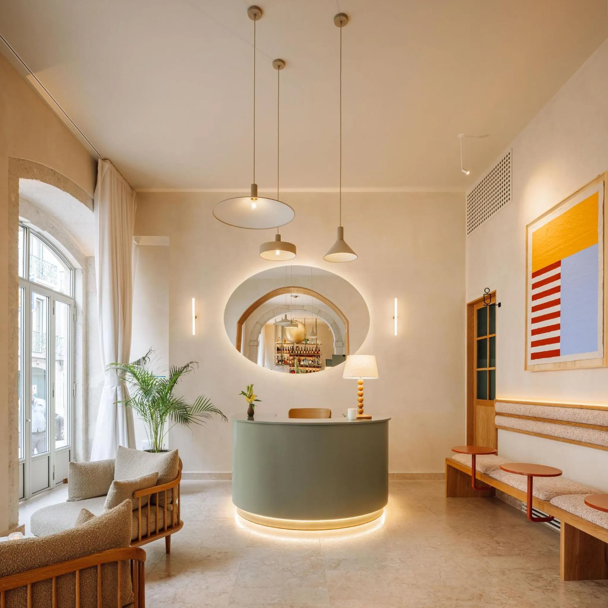 Lobby or reception in The Verse