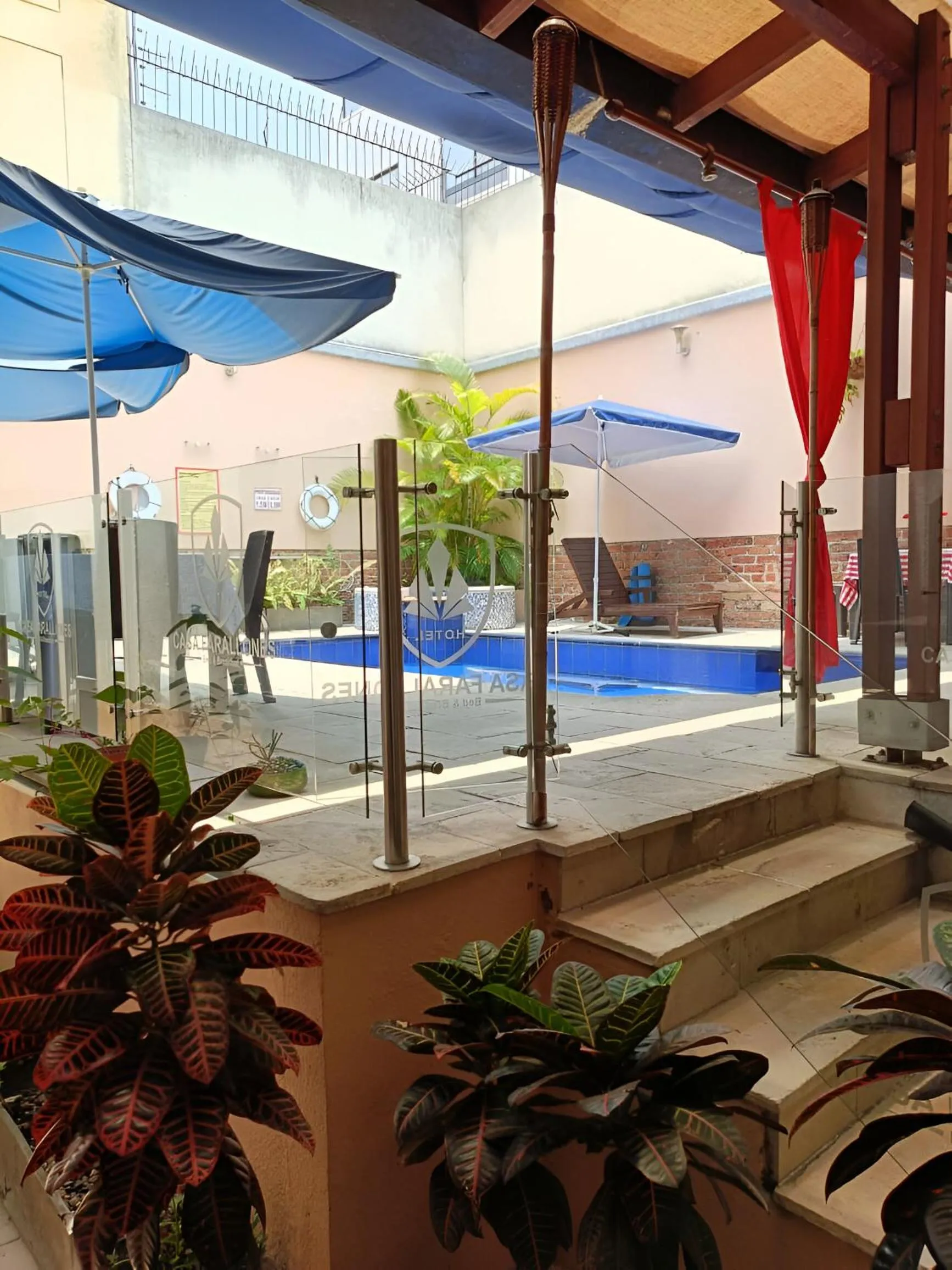 Patio in HBCF Hotel Boutique Casa Farallones de Santiago de Cali