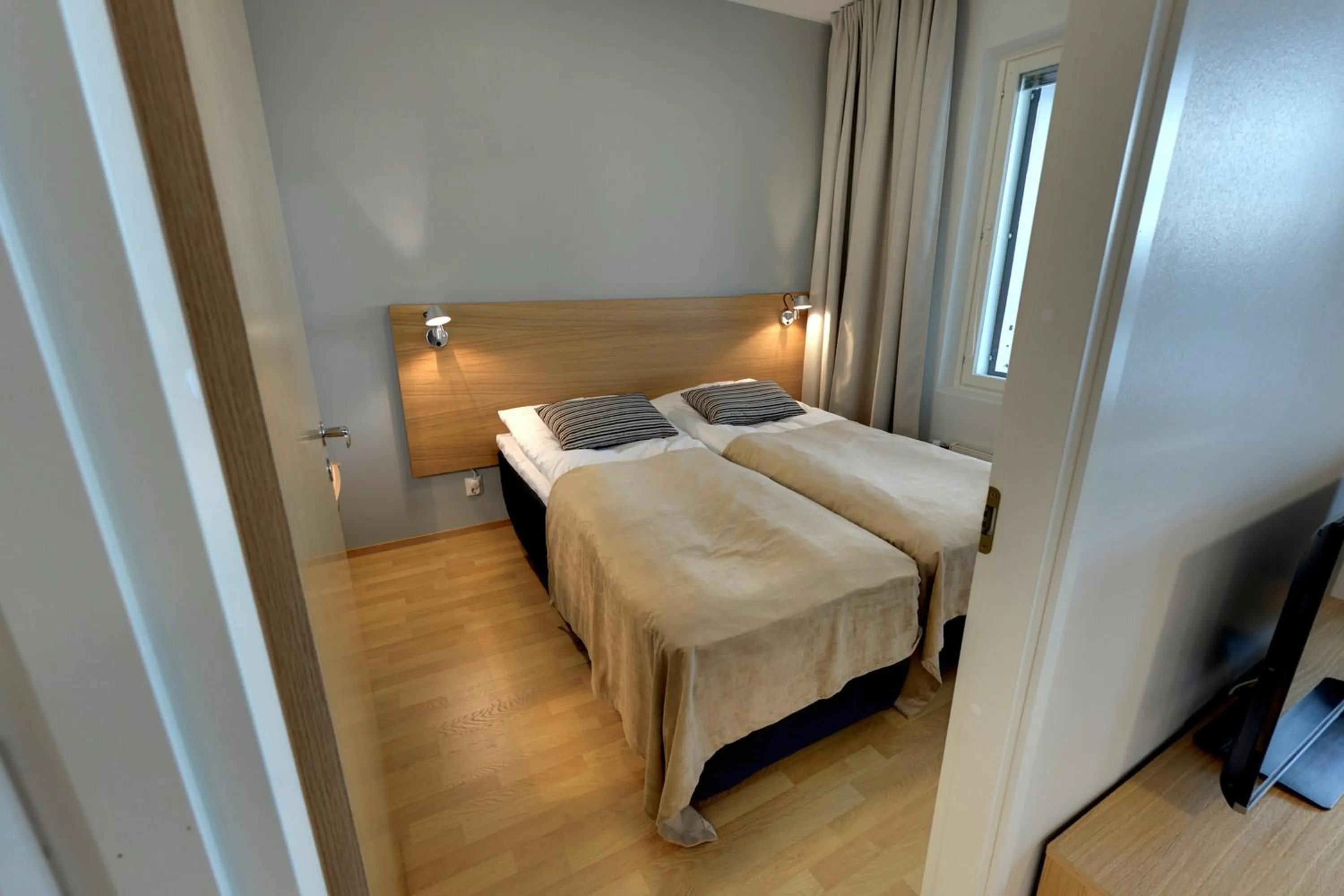 Bedroom, Bed in Forenom Serviced Apartments Tampere Pyynikki