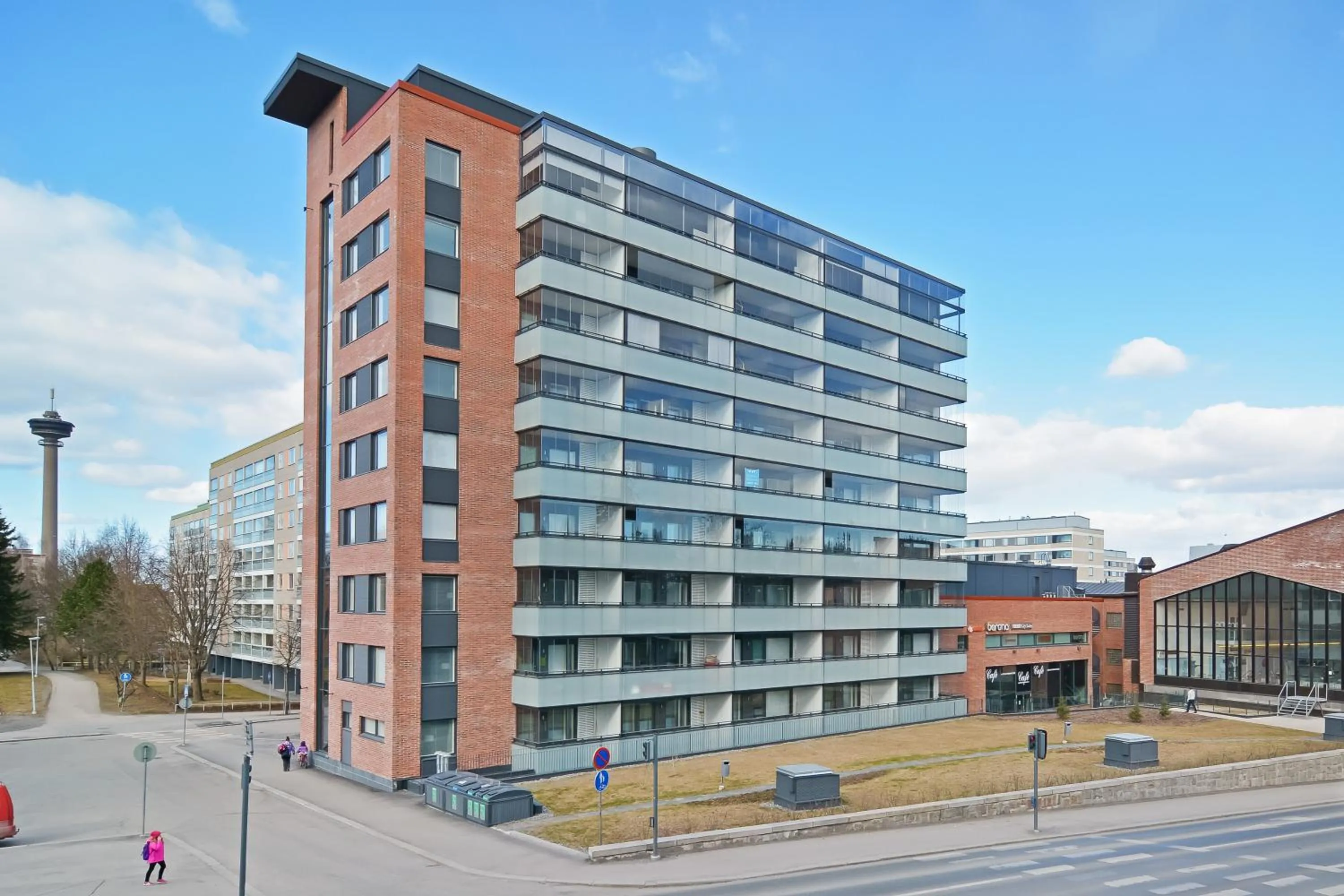 Property building in Forenom Serviced Apartments Tampere Pyynikki