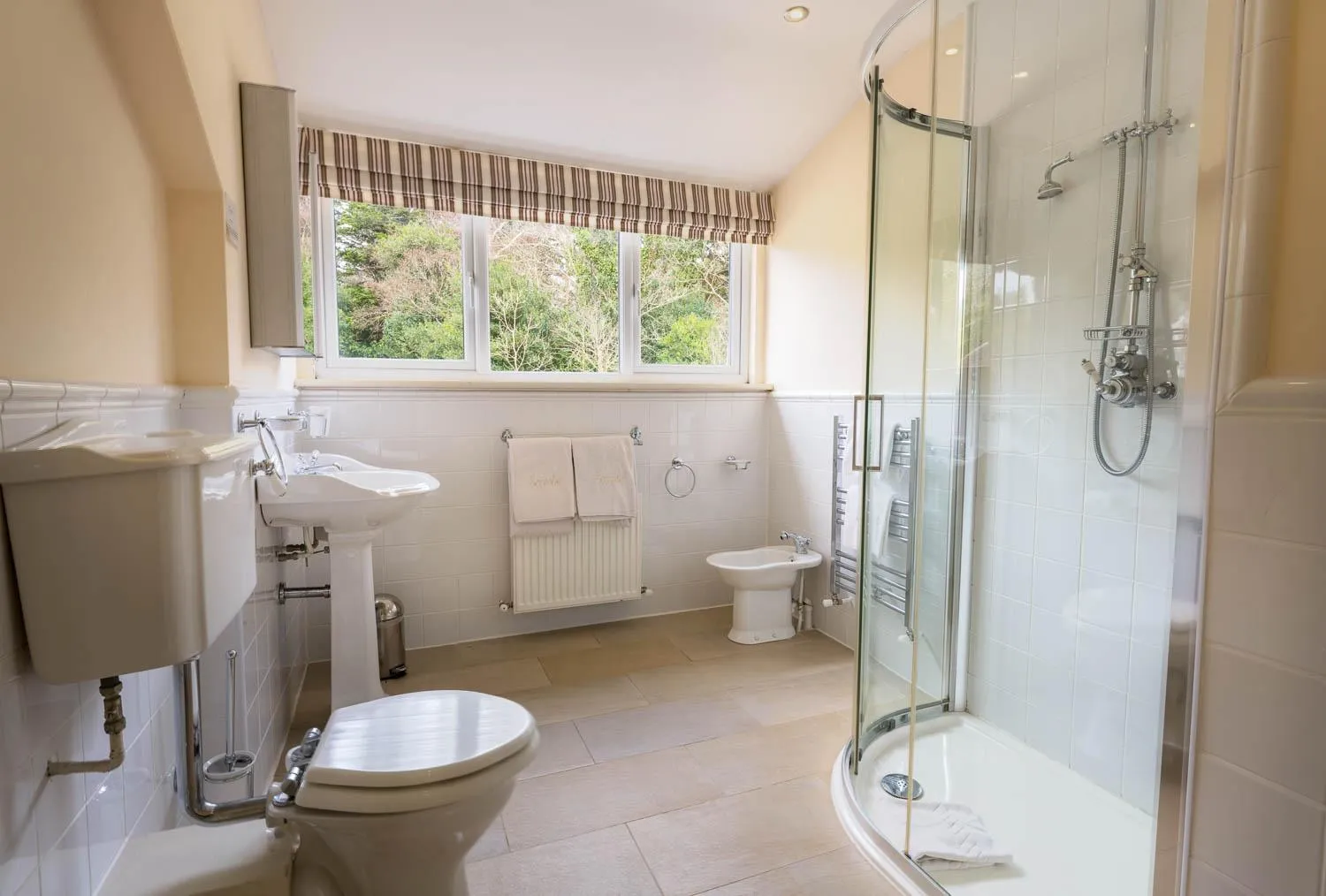 Bathroom in Screebe House