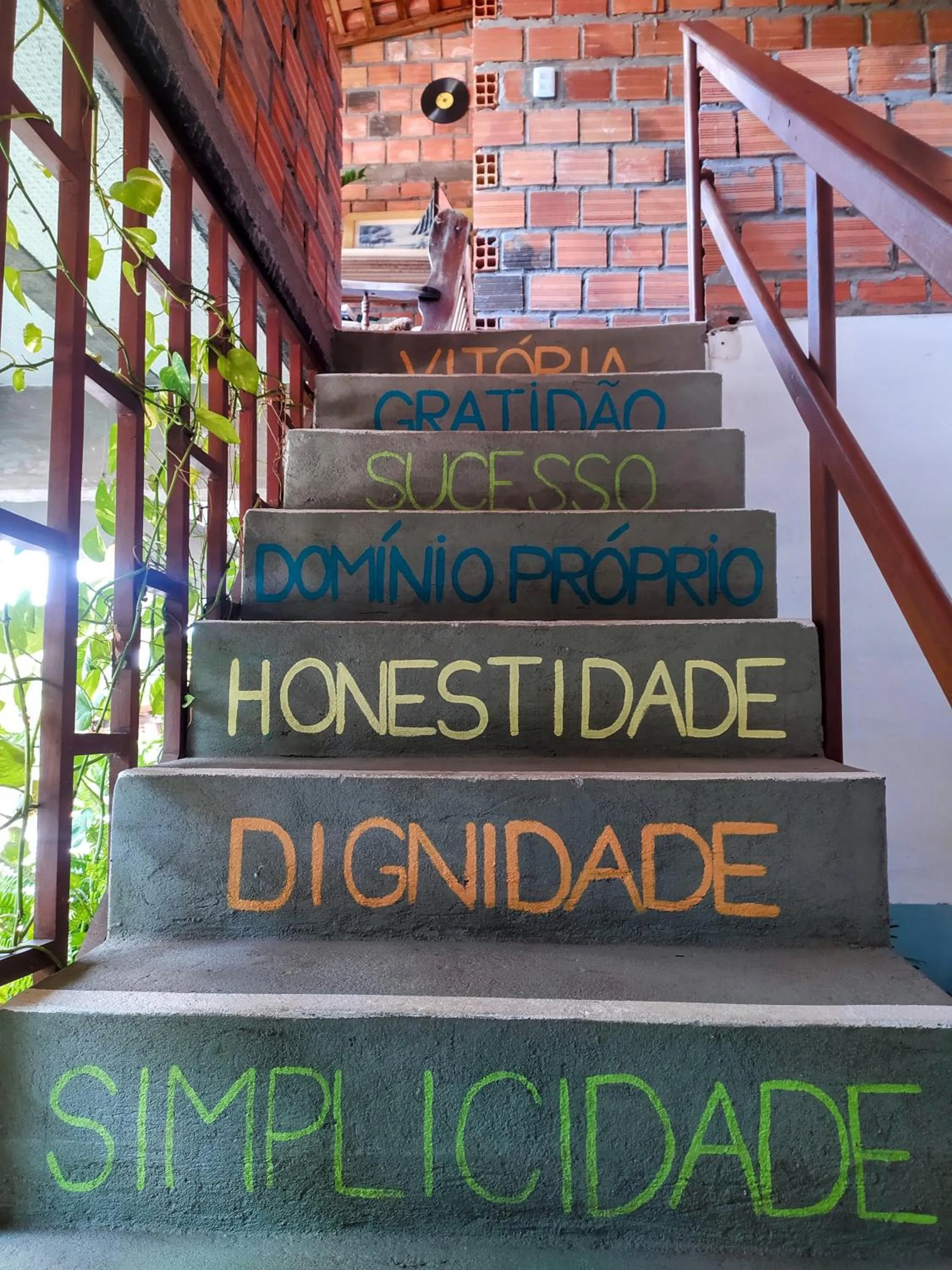 Decorative detail in Hostel Em Boas Mãos