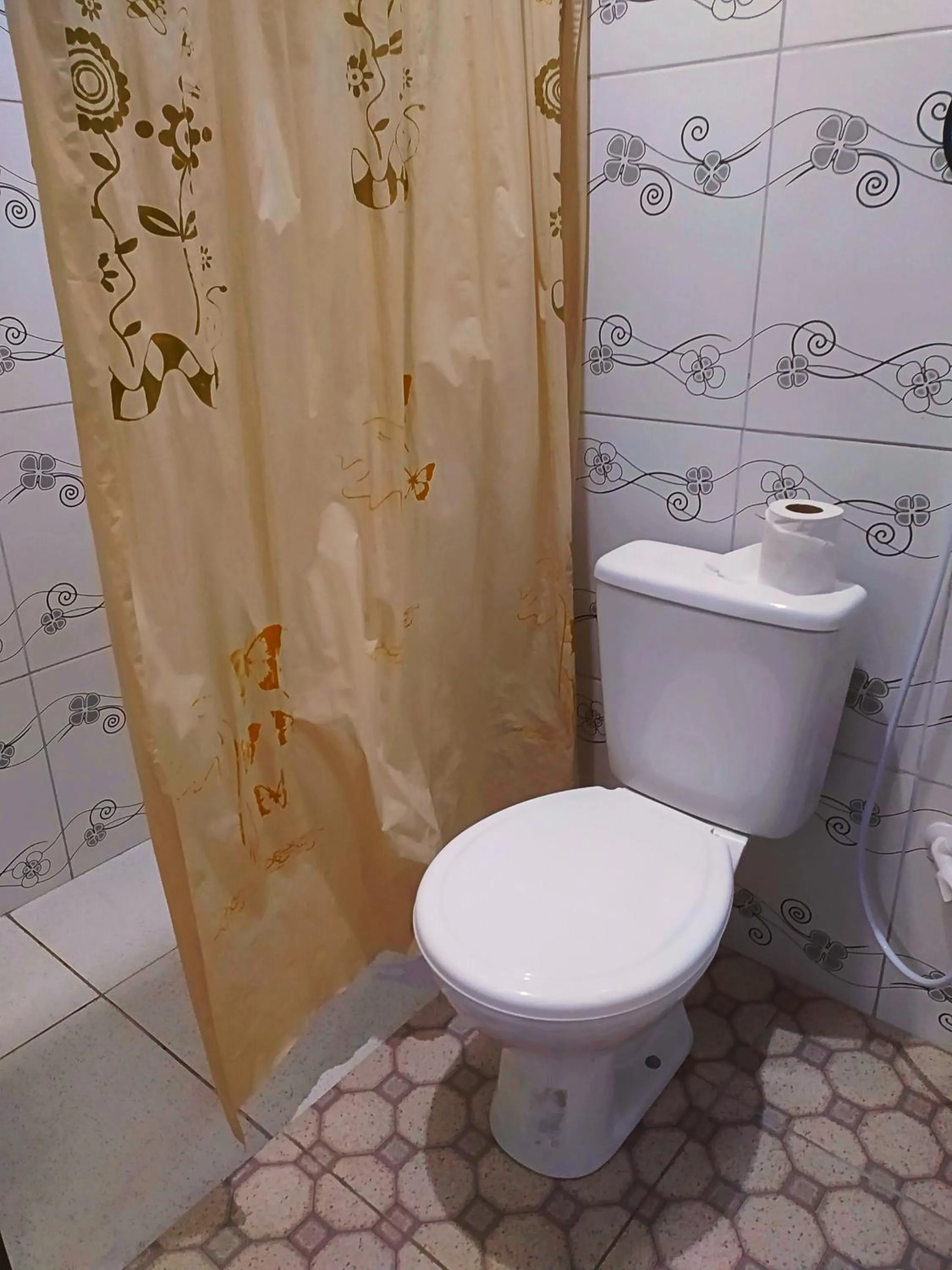 Bathroom in Hostel Em Boas Mãos