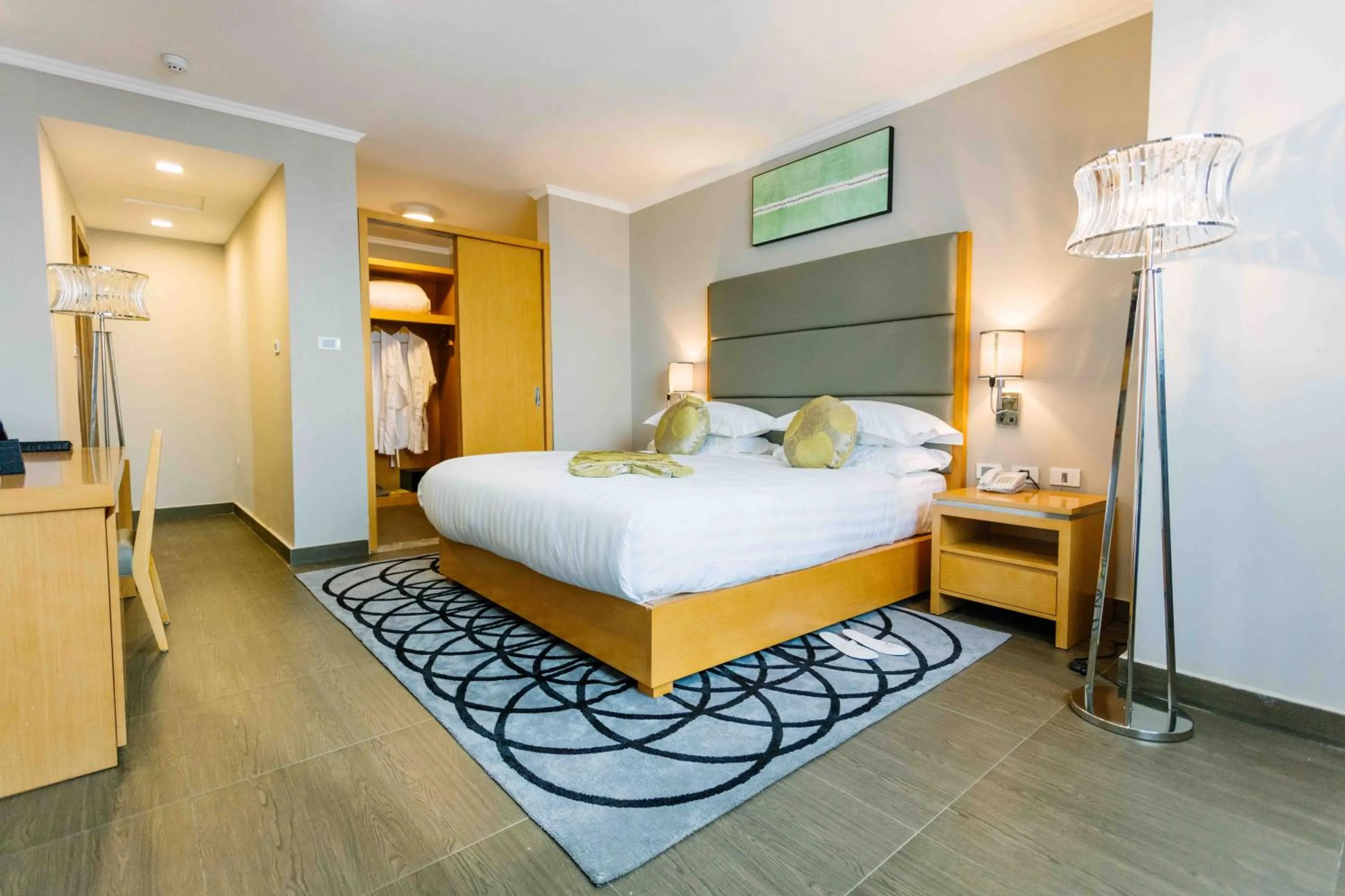 Photo of the whole room, Bed in Ambassador Hotel