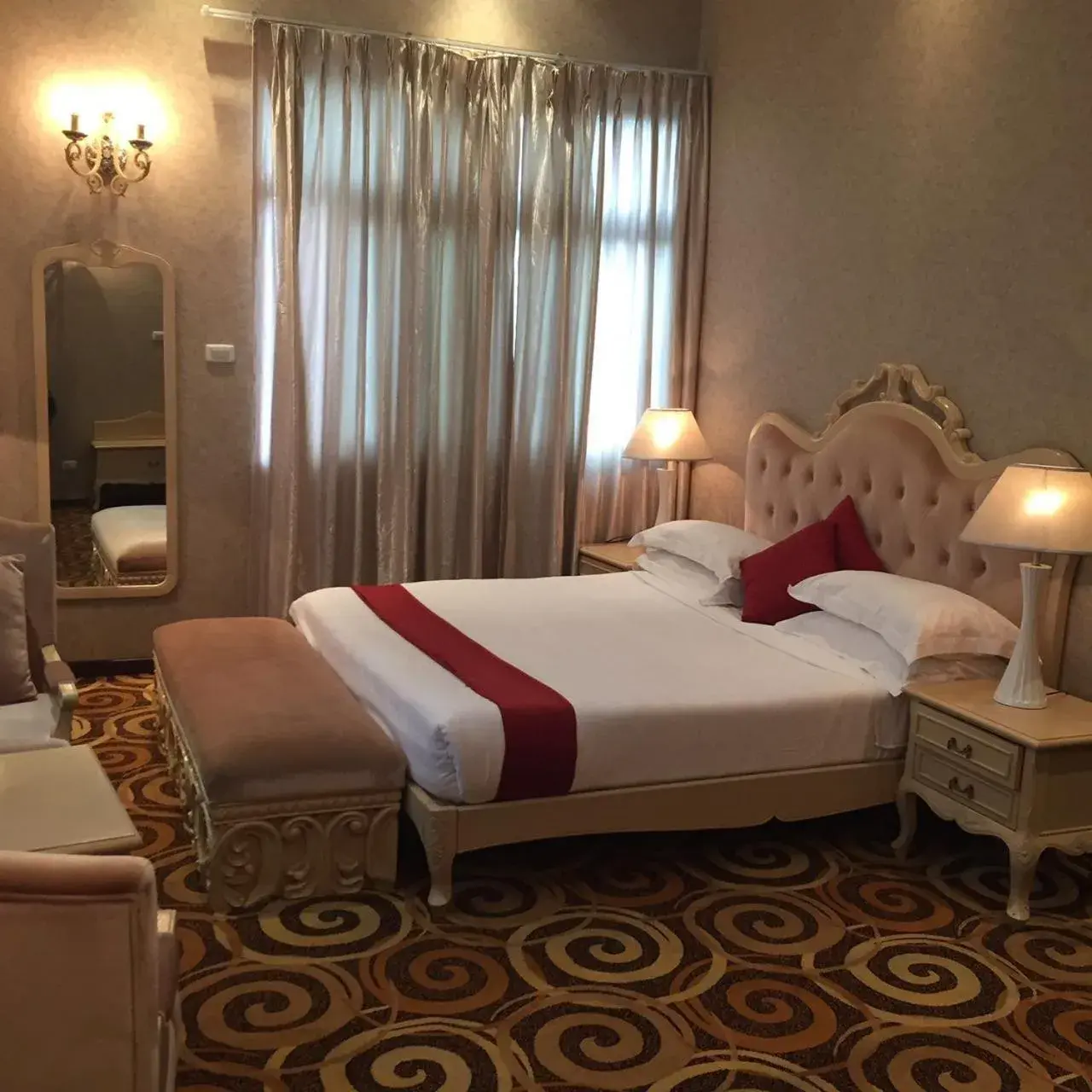 Bed in Ambassador Hotel Bed in Ambassador Hotel