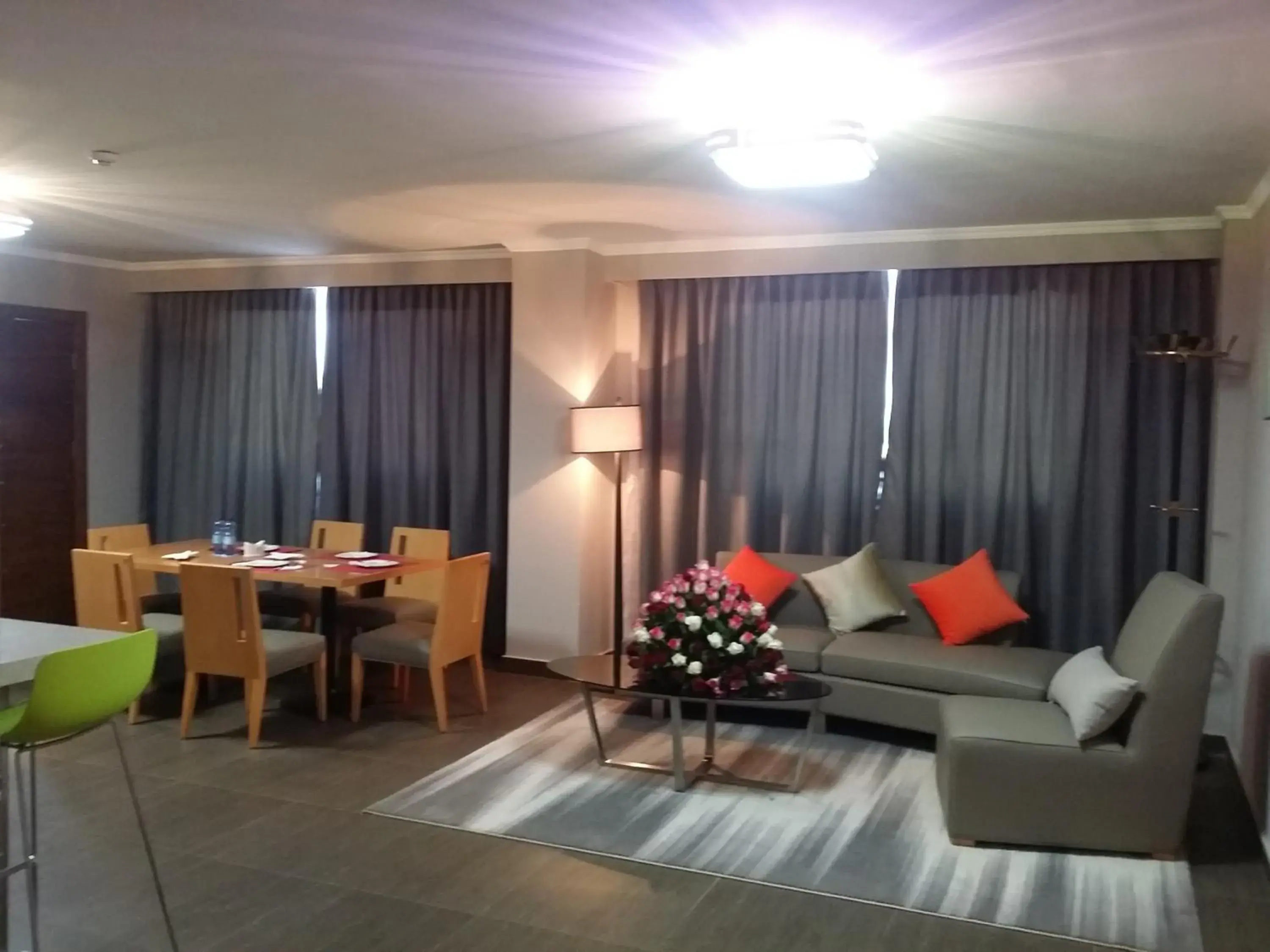 Living room in Ambassador Hotel Living room in Ambassador Hotel