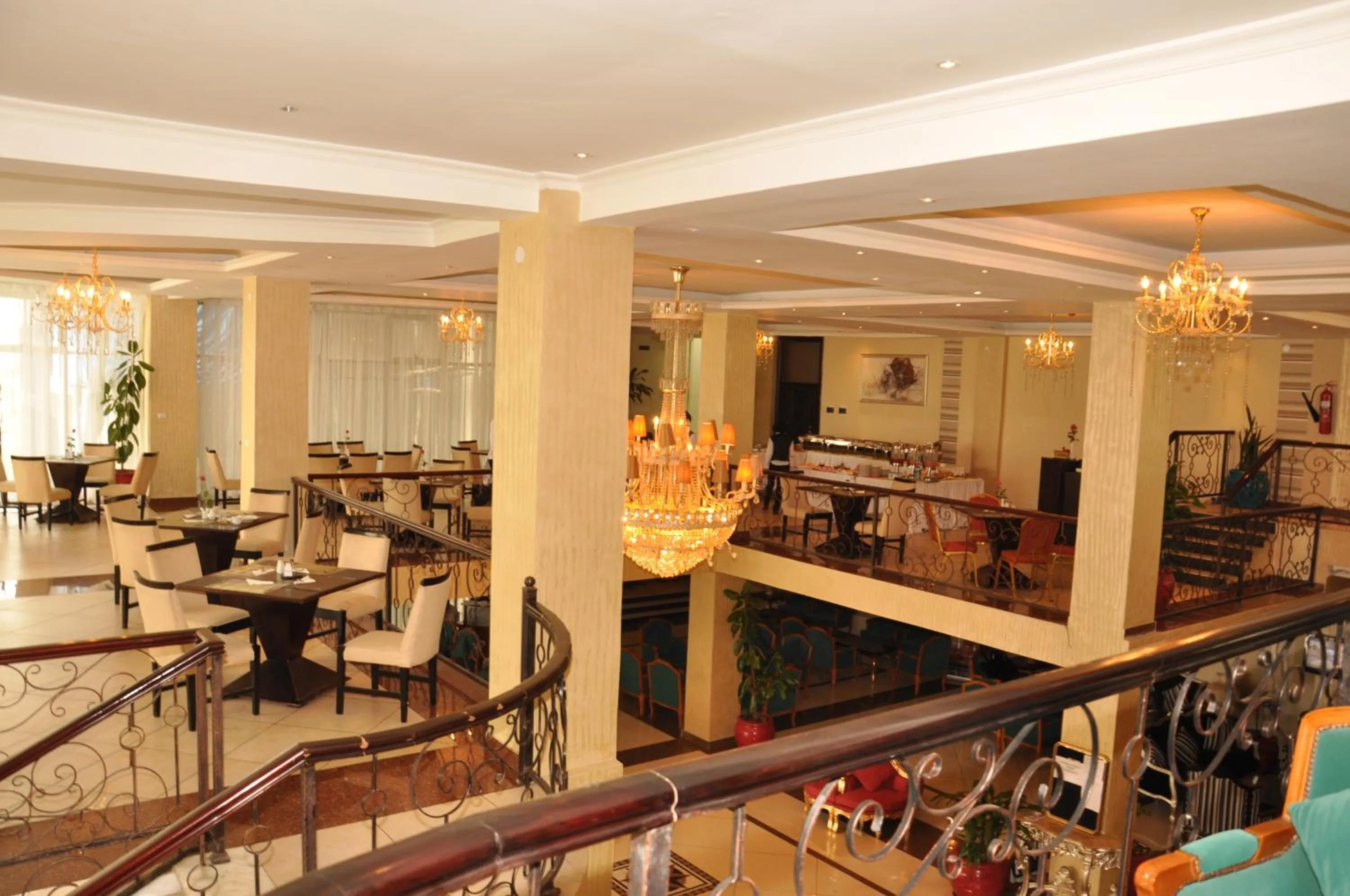 Dining area in Ambassador Hotel