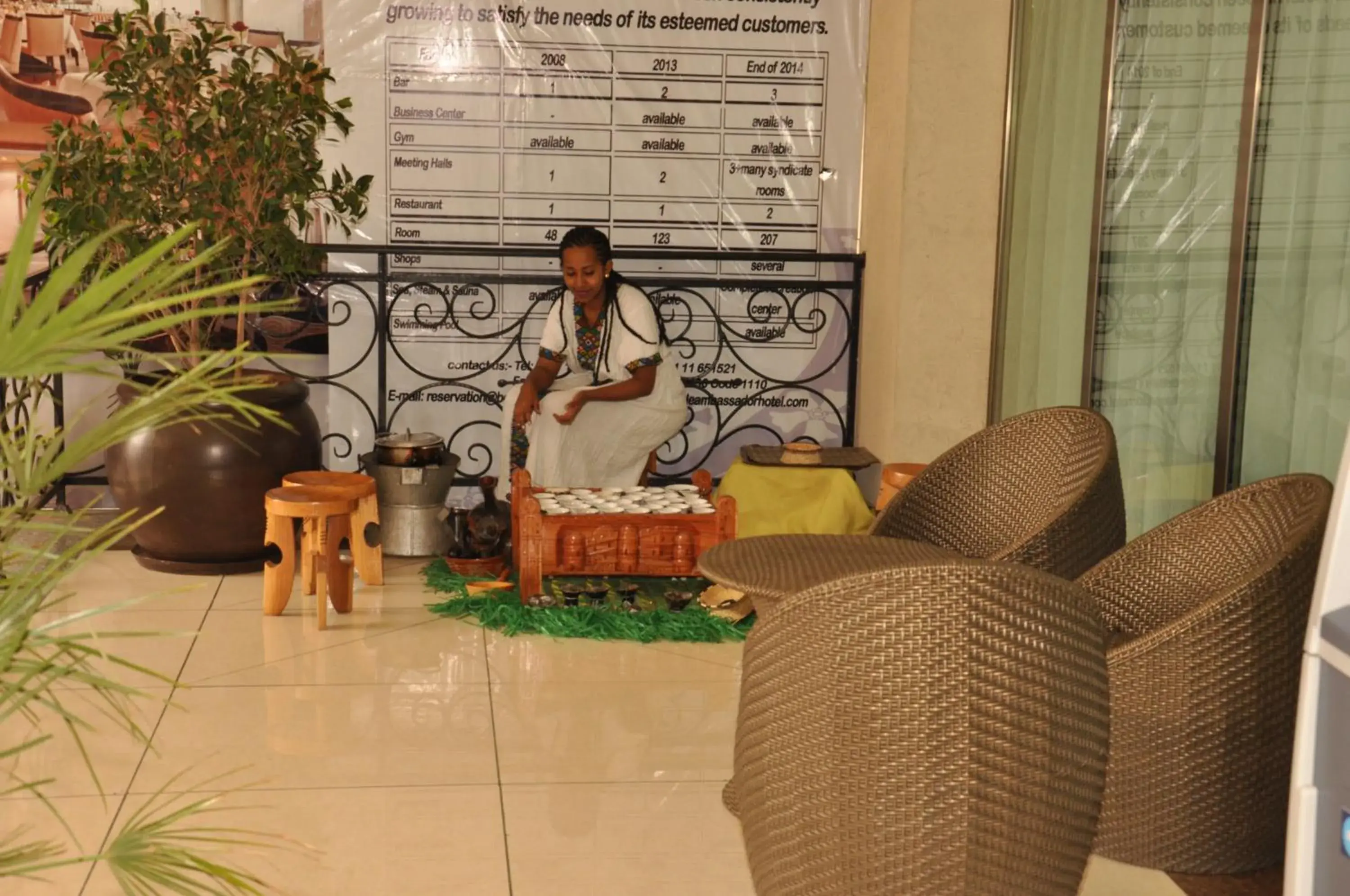 Lobby or reception in Ambassador Hotel Lobby or reception in Ambassador Hotel