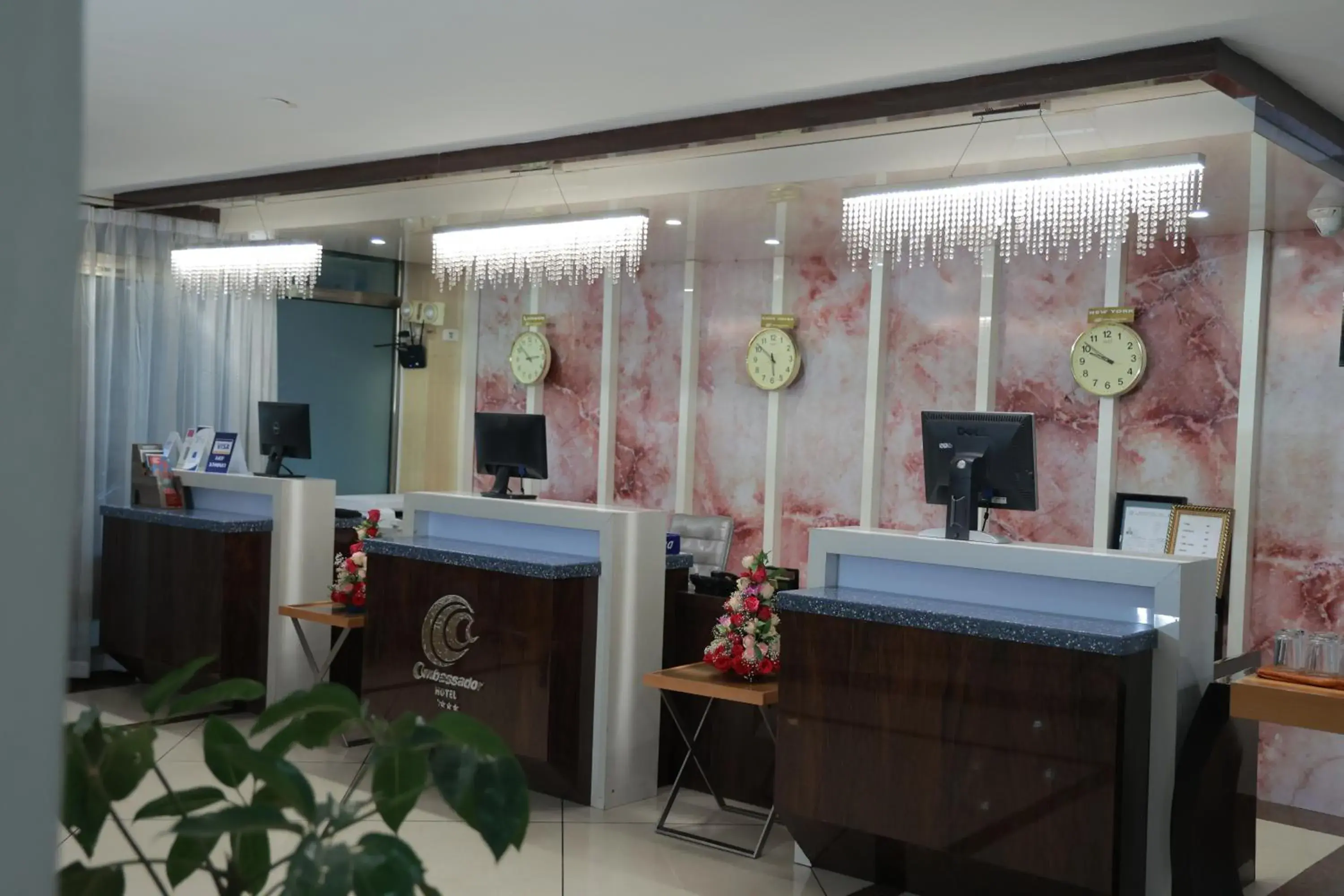 Lobby or reception in Ambassador Hotel Lobby or reception in Ambassador Hotel