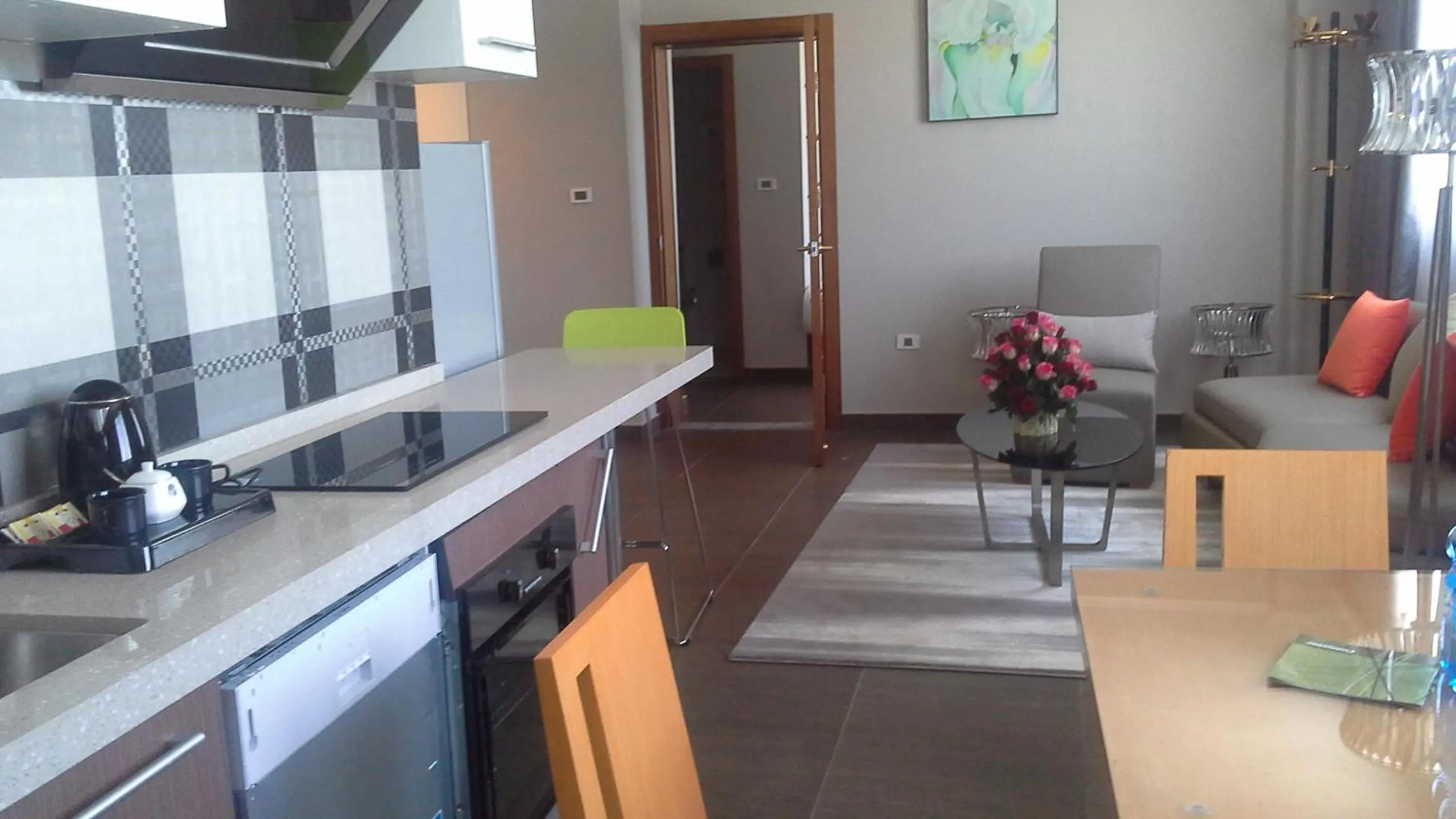 Kitchen or kitchenette in Ambassador Hotel