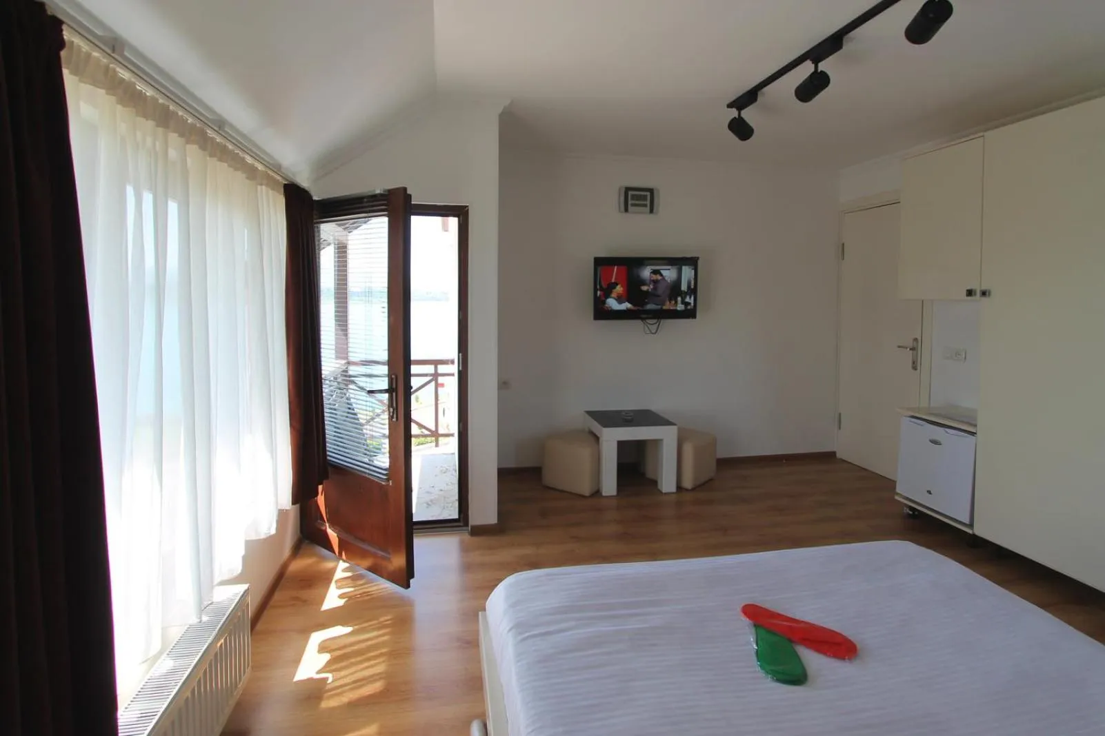 Bed in Aphra Hotel Tbilisi