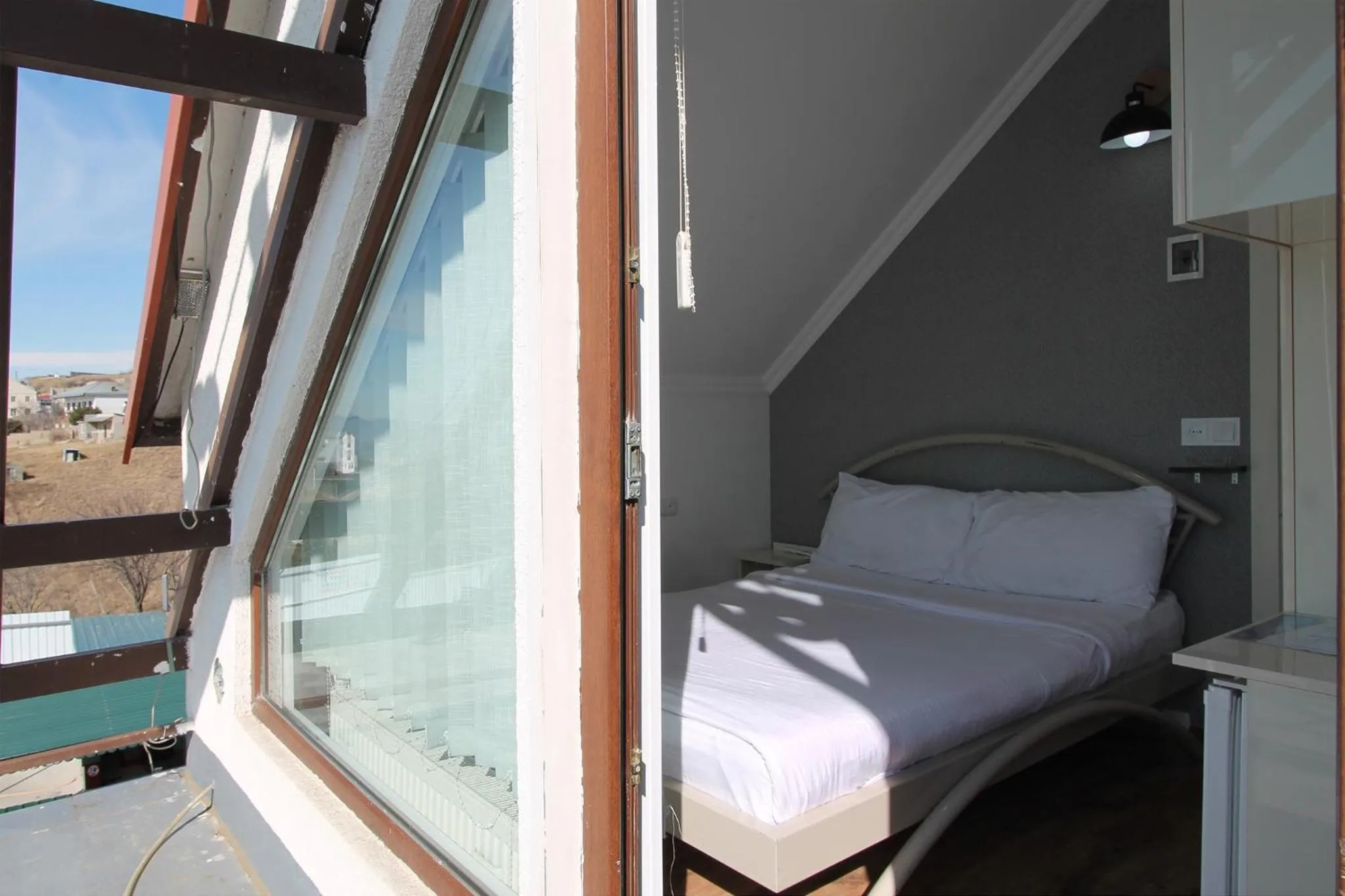 Bed in Aphra Hotel Tbilisi