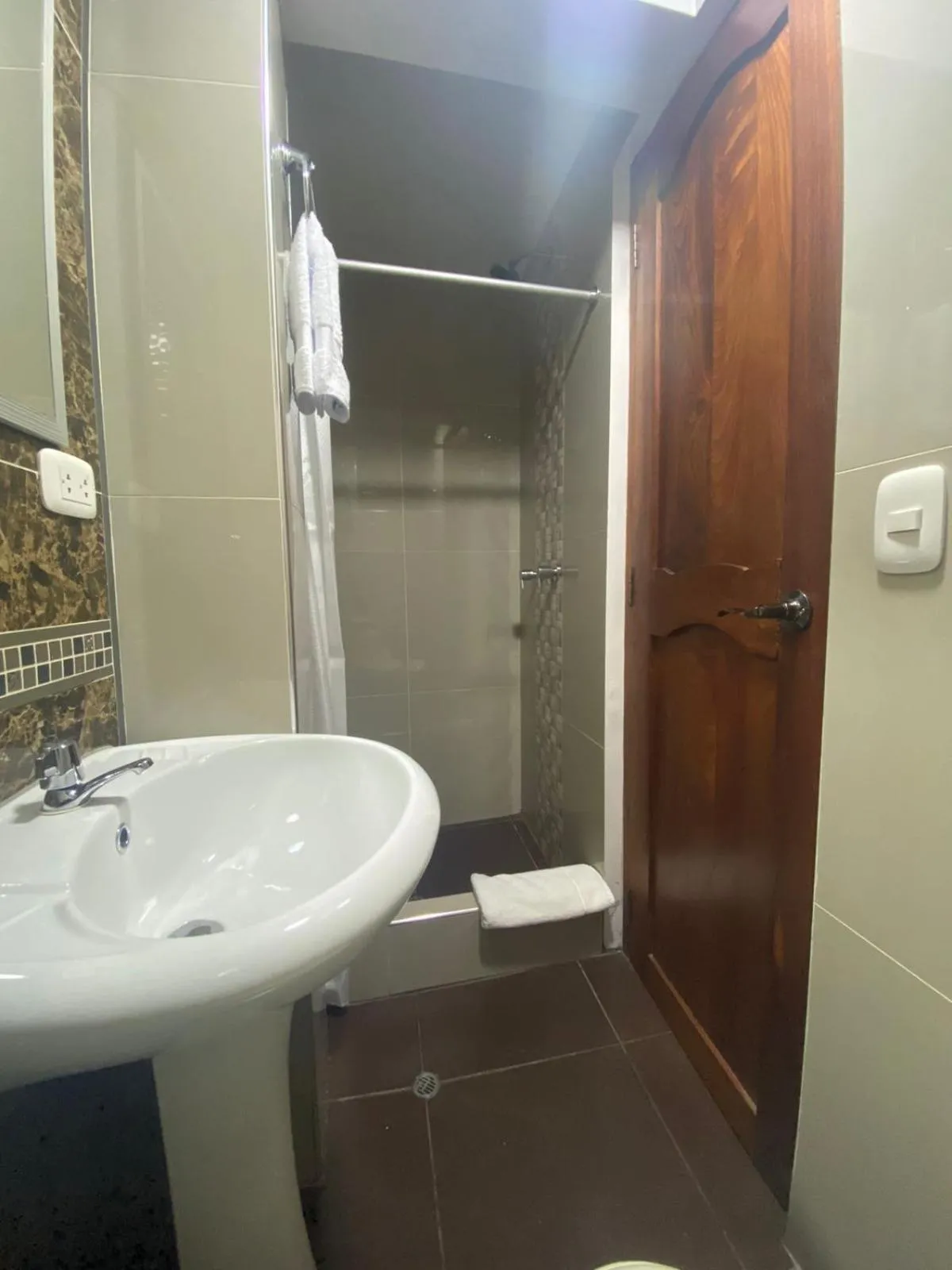 Bathroom in Hotel Horizonte