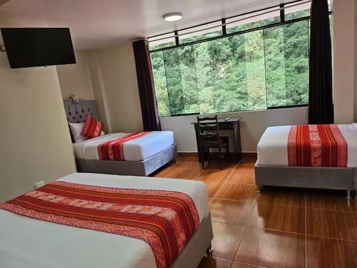 Bed in Hotel Horizonte
