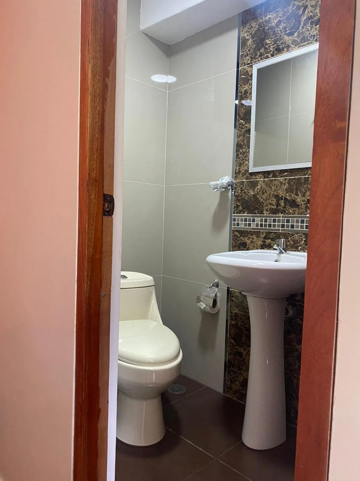 Shower in Hotel Horizonte