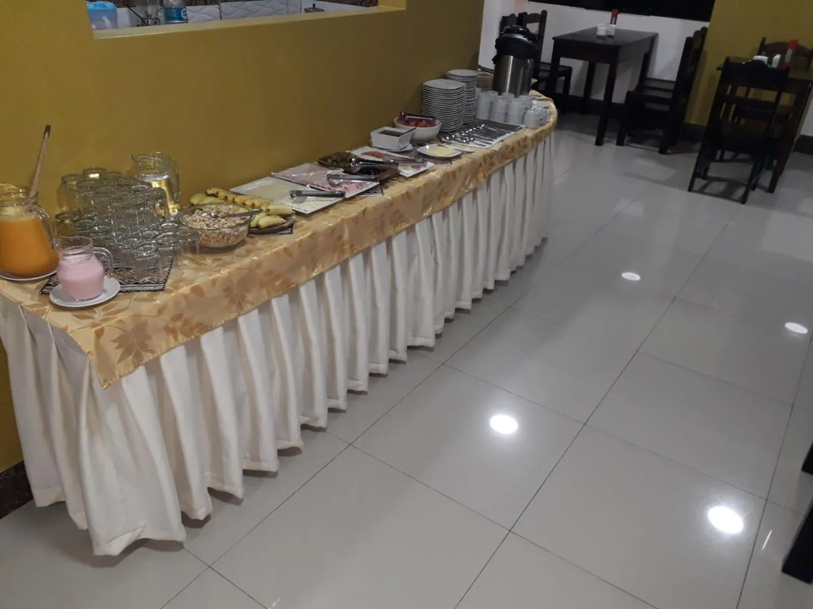 Food and drinks in Hotel Horizonte
