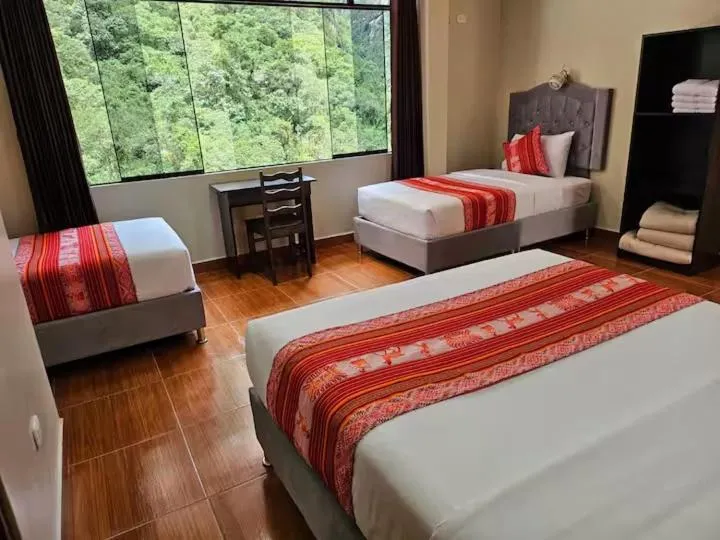 Bed in Hotel Horizonte