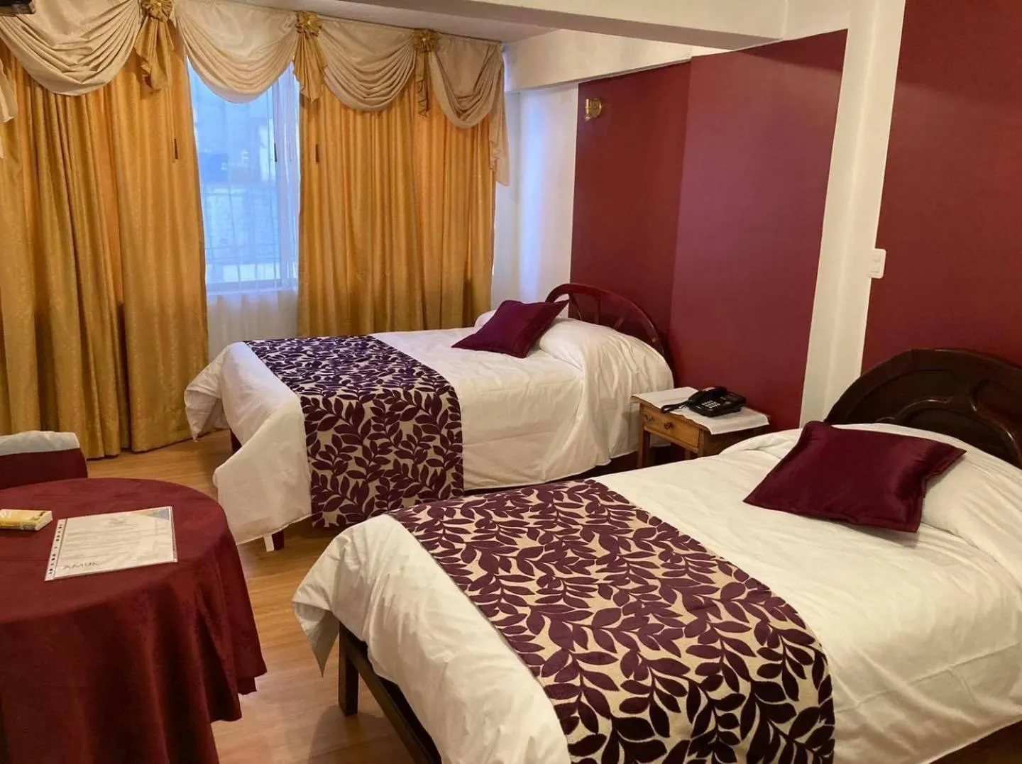 Bed in Hotel El Cisne Internacional
