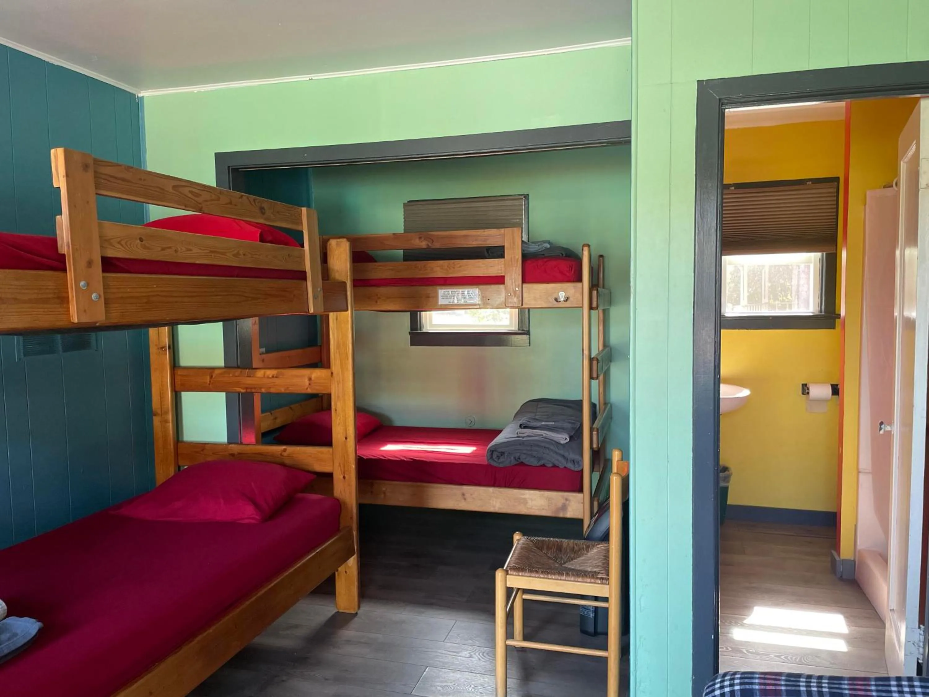 Bedroom, Bed in Seaside International Hostel