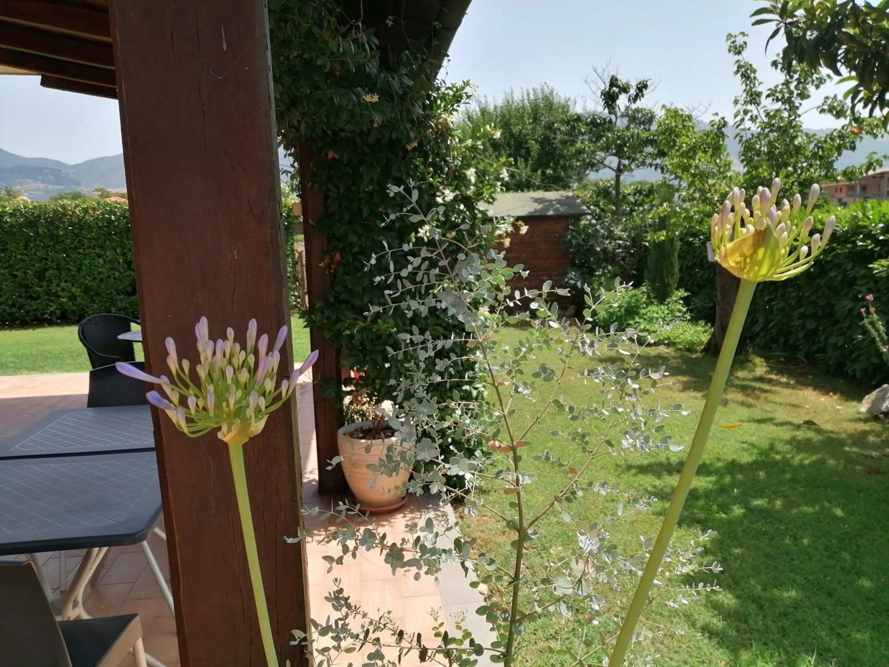 Garden in B&B Il Tiglio