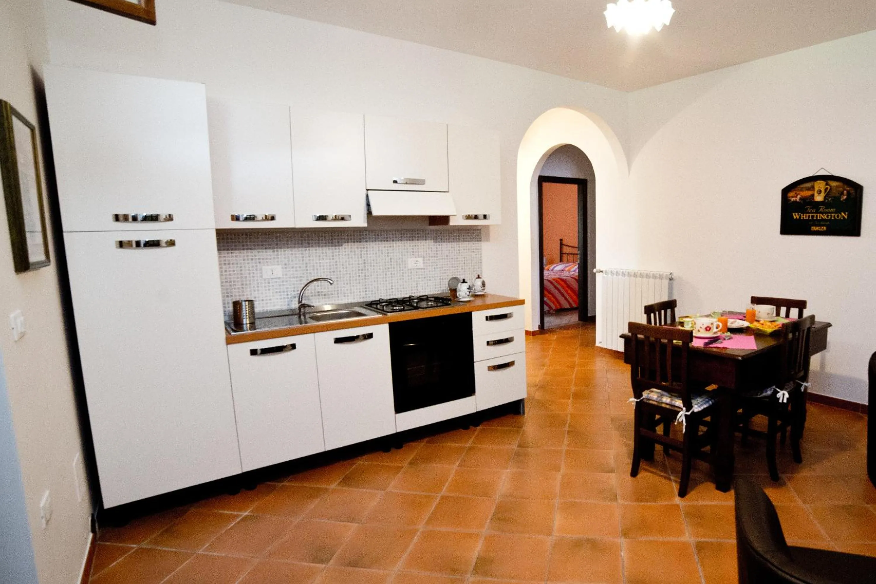 Kitchen or kitchenette in B&B Il Tiglio