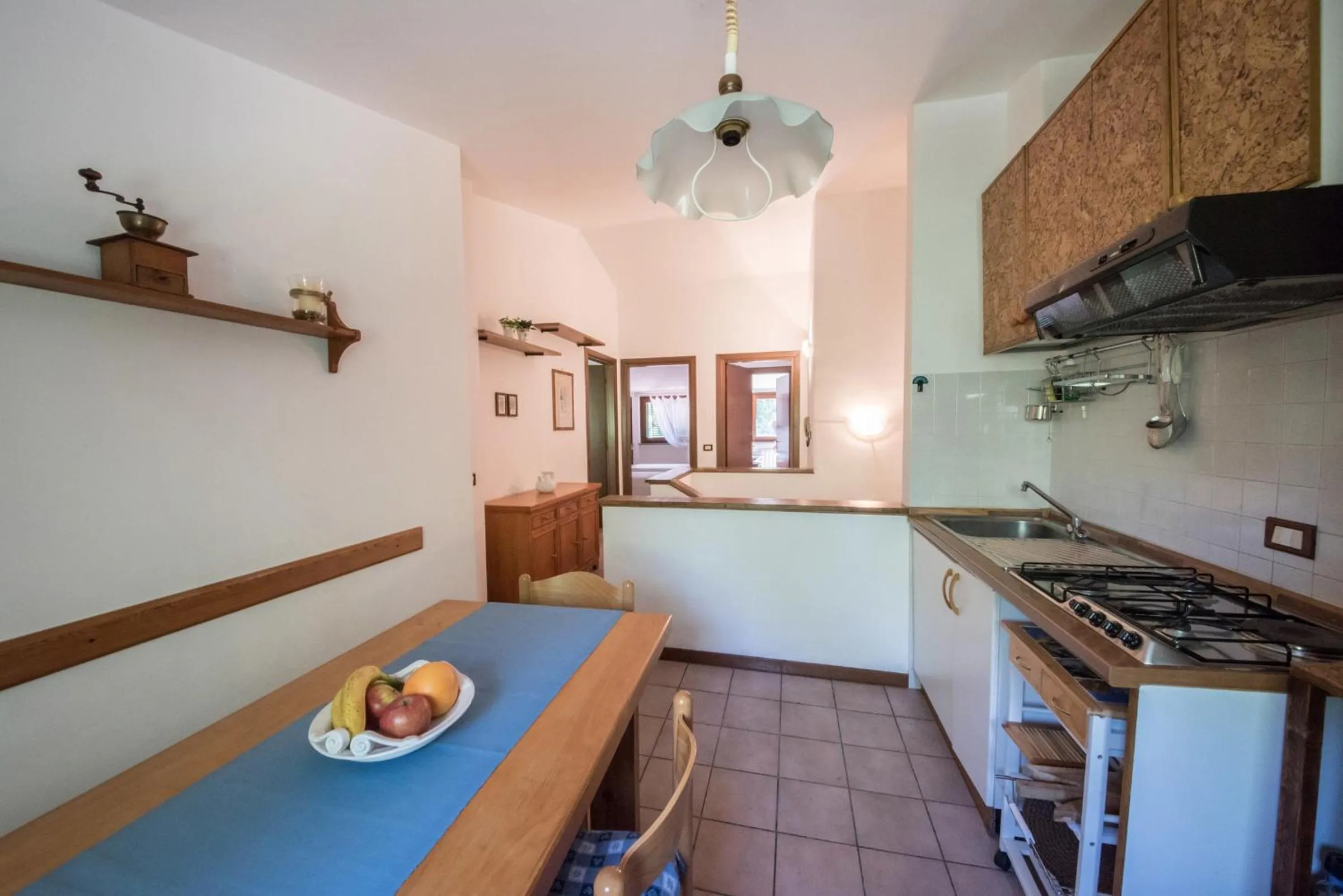 Communal kitchen in A Casa di Stella