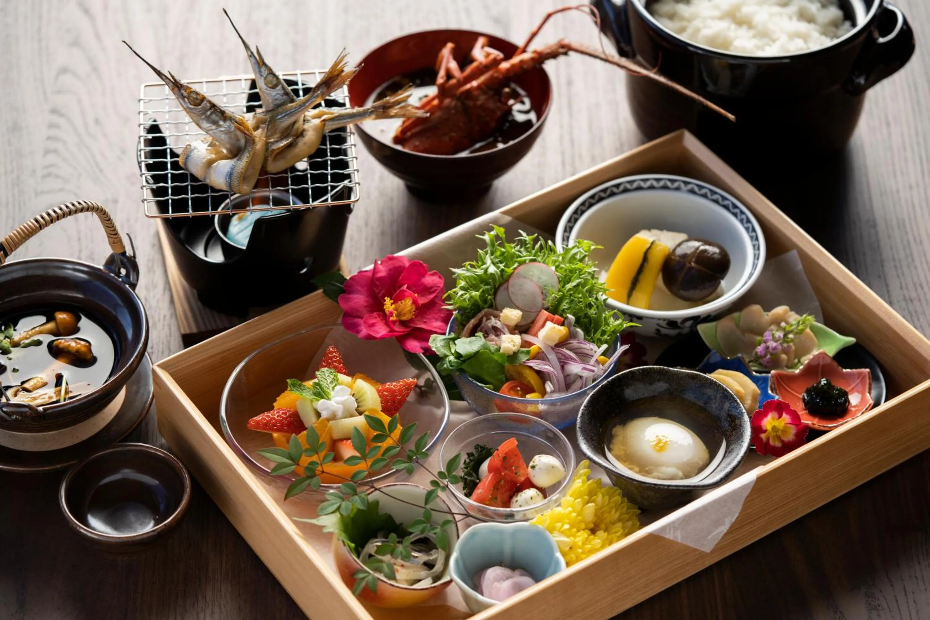 Breakfast in Villa Ryusei