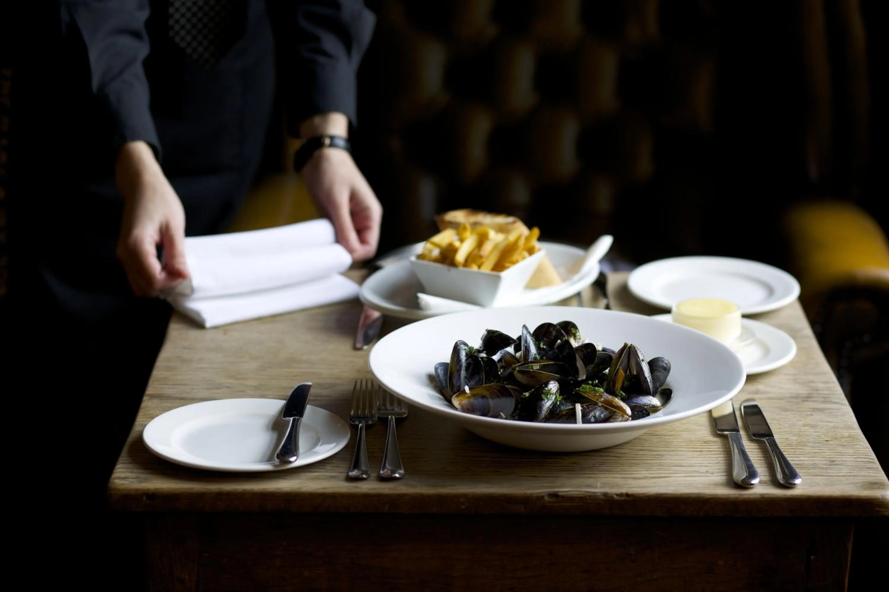 Food in The Hare & Hounds Hotel