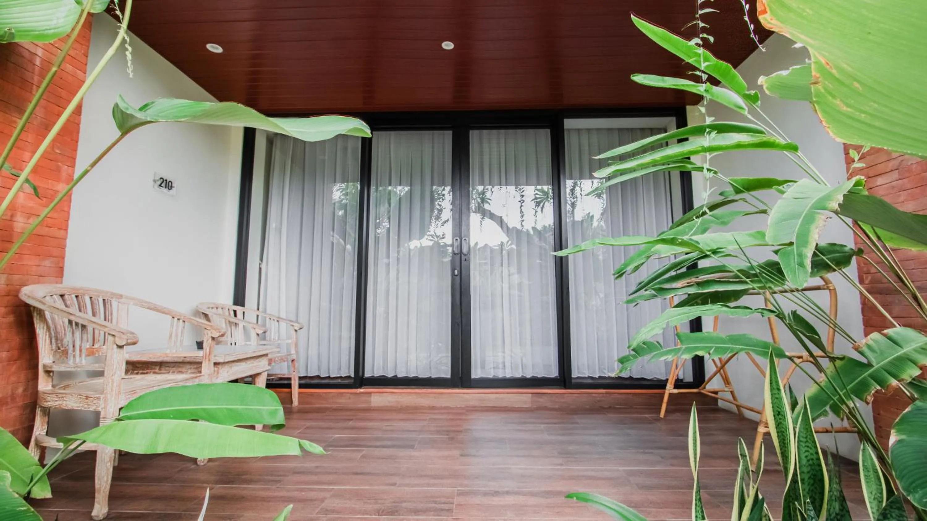 Balcony/Terrace in Lovina Haven Boutique Resort