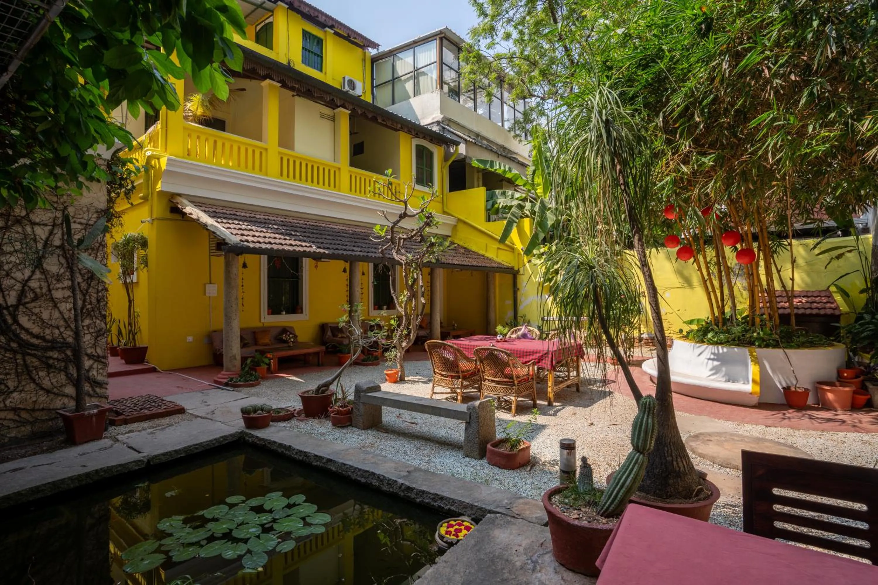 Garden in Luigi Villa