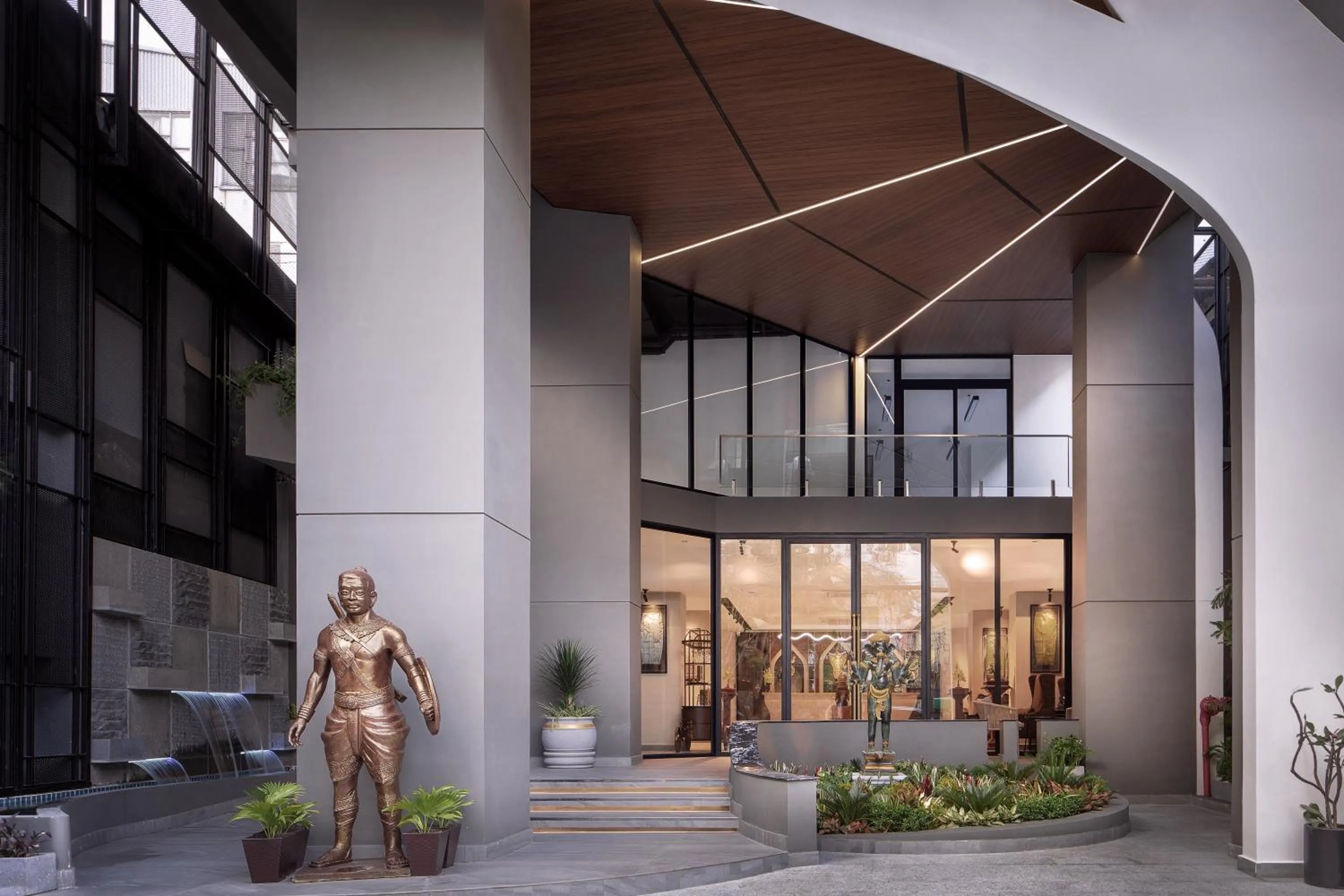 Property building in Chaiya Palace Hotel