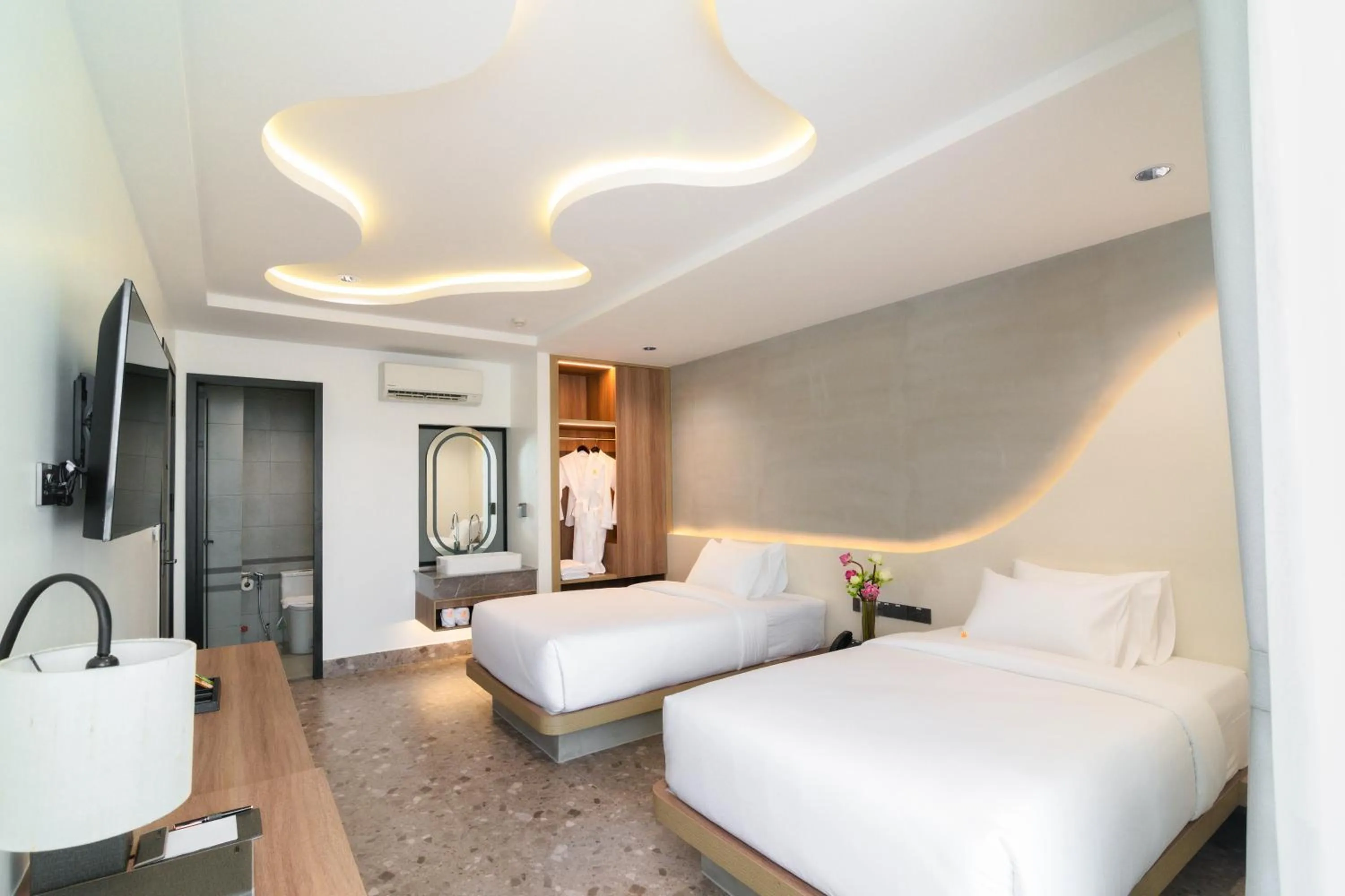 Bedroom, Bed in Chaiya Palace Hotel