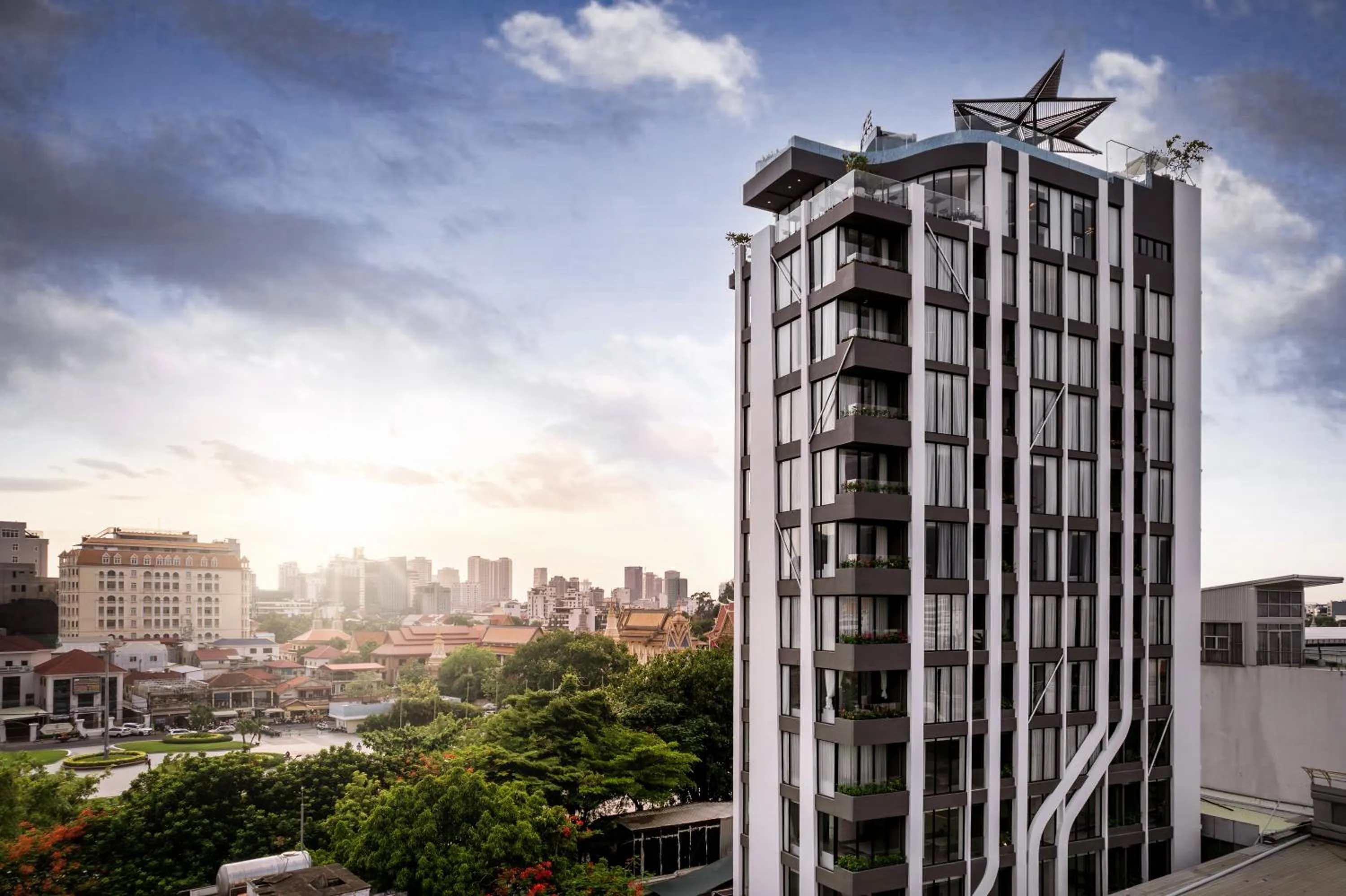 Property building in Chaiya Palace Hotel