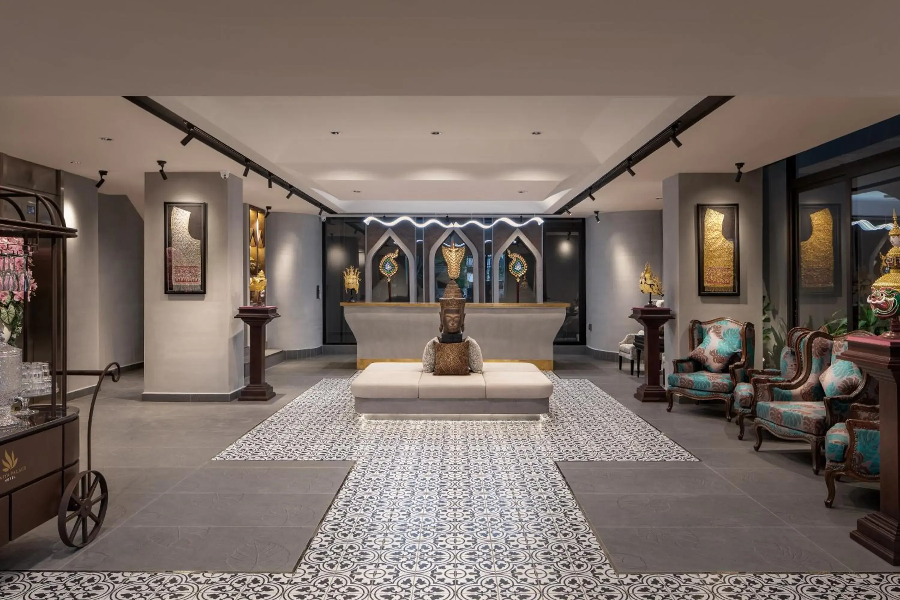 Lobby or reception in Chaiya Palace Hotel Lobby or reception in Chaiya Palace Hotel