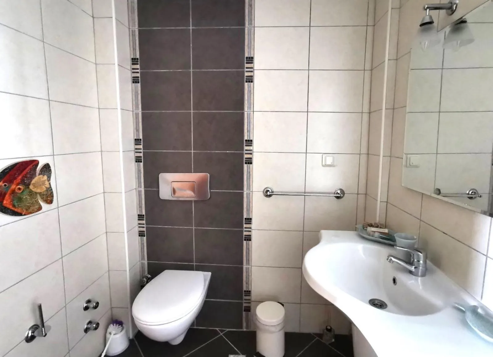 Toilet in Ece Hotel Sovalye Island