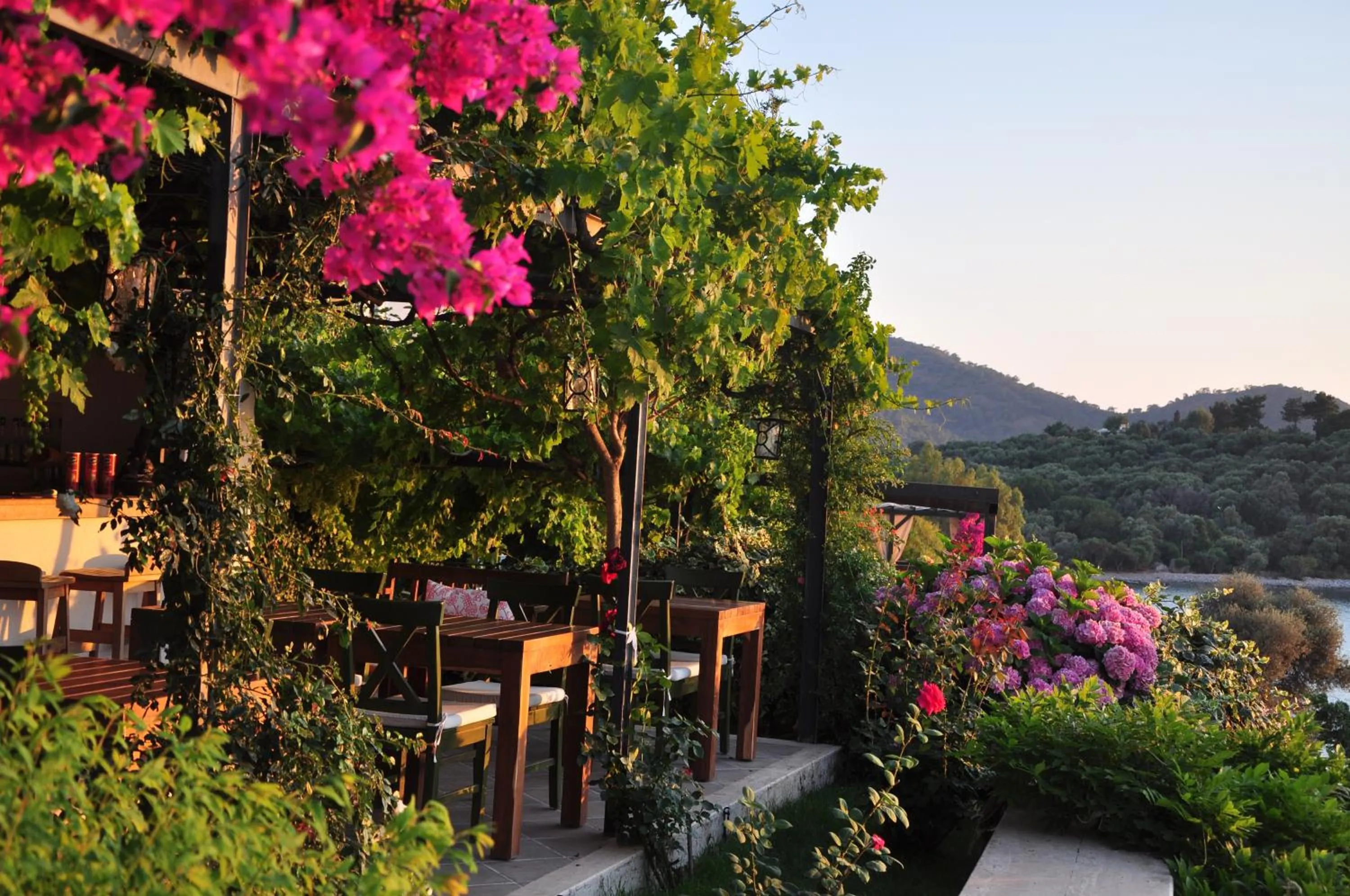 Lounge or bar in Ece Hotel Sovalye Island