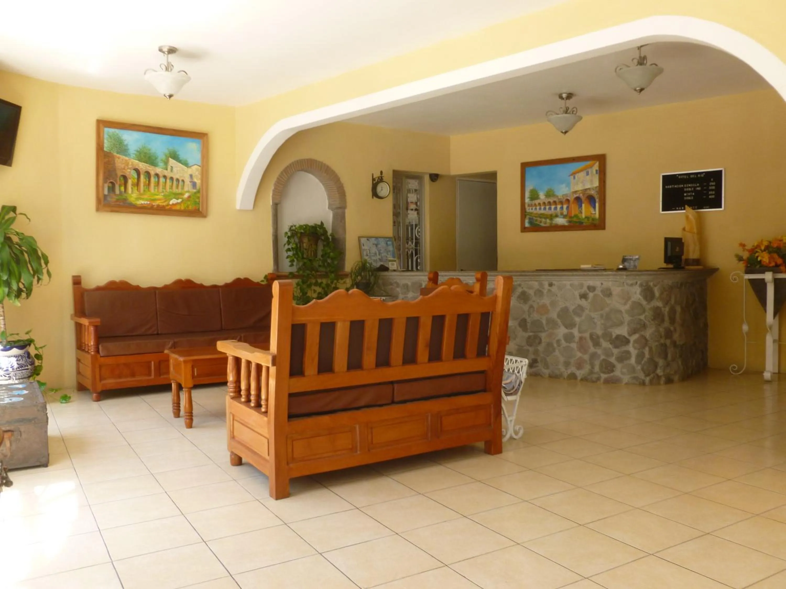 Lobby or reception in Hotel del Rio