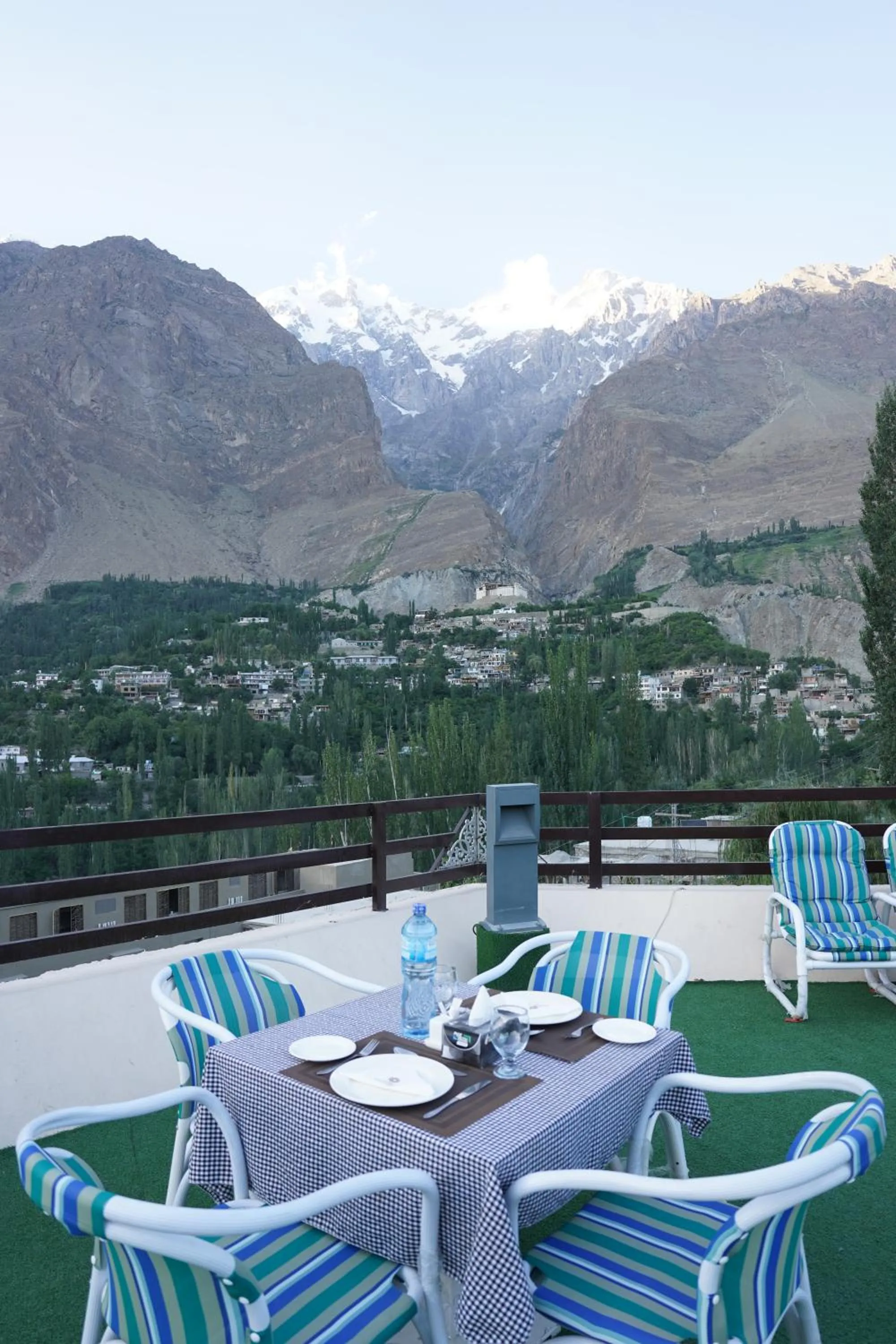 View (from property/room) in Hunza Darbar Hotel